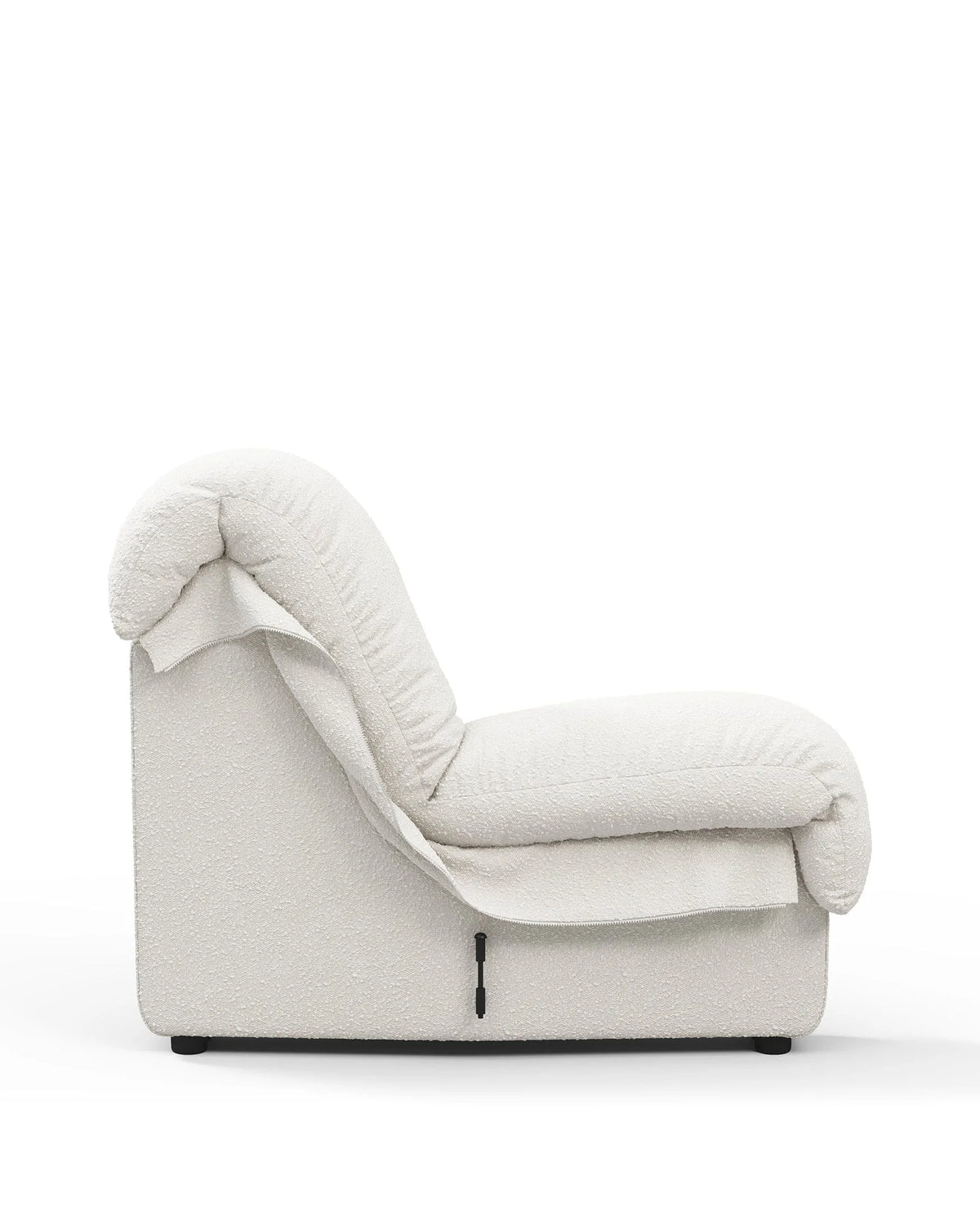 Serpent 72™ intermediate module | curved sectional - modules 72 | modular sofa element | madorne