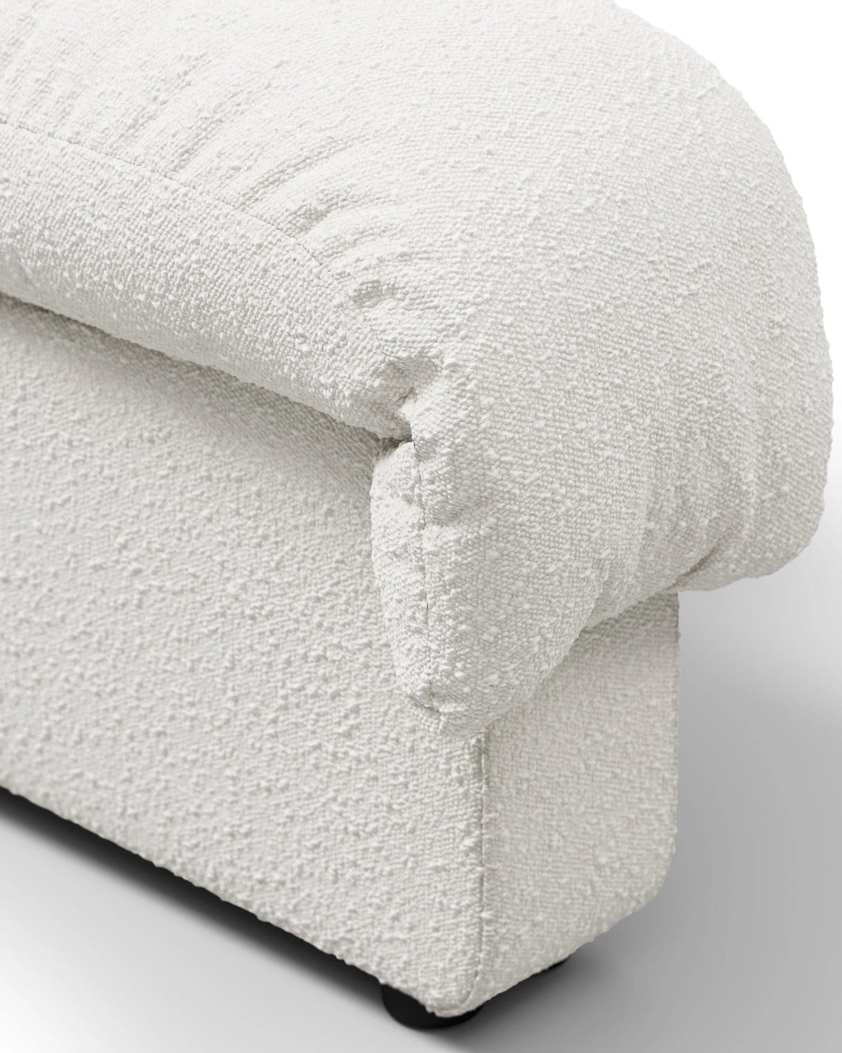 Serpent 72™ left-end module | curved sectional - modules 72 | modular sofa element | madorne