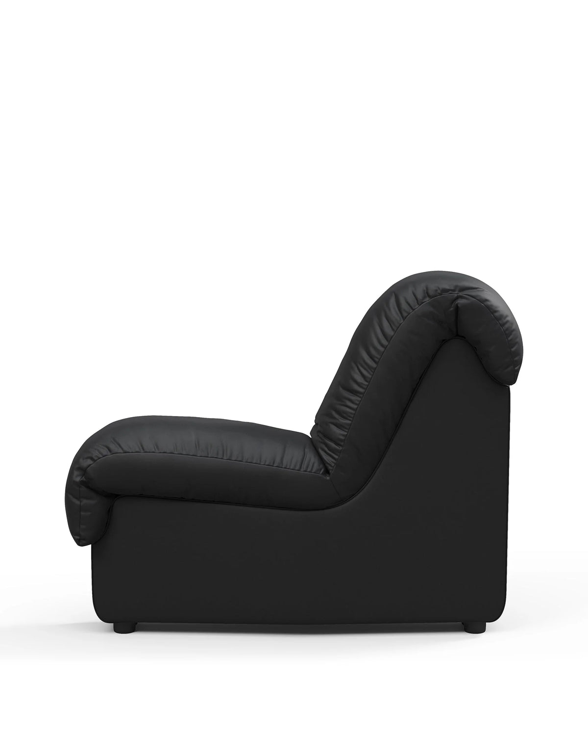 Serpent 72™ right-end module | curved sectional - modules 72 | modular sofa element | madorne
