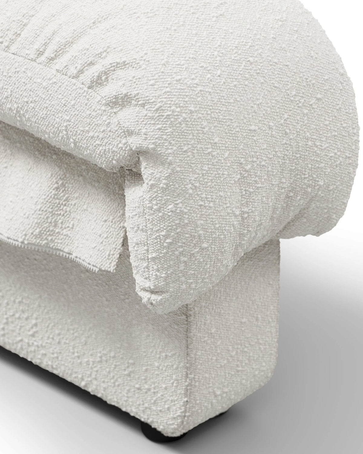 Serpent 72™ right-end module | curved sectional - modules 72 | modular sofa element | madorne