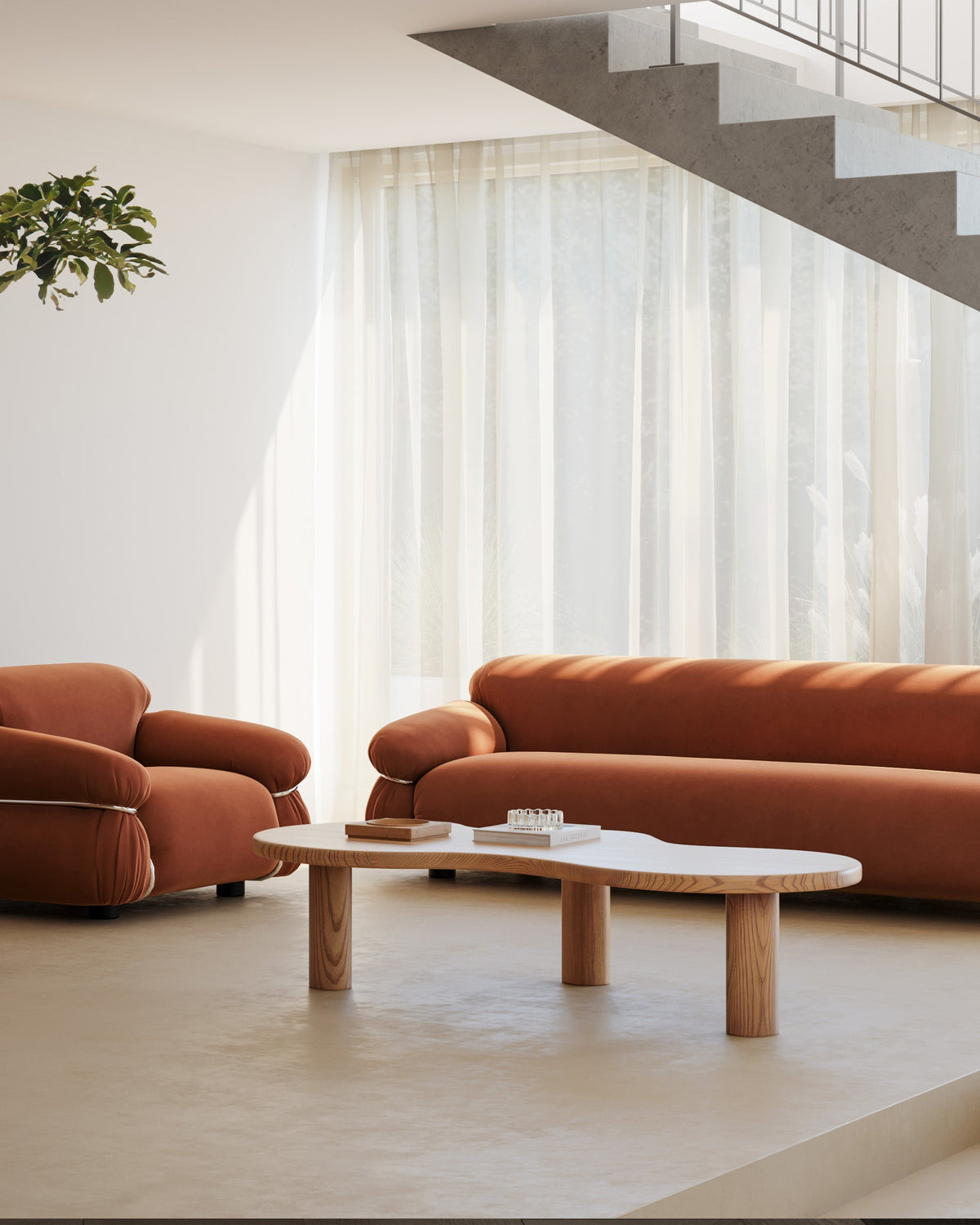 Sesa 70™ three-seater sofa | sculptural upholstery - 3 seaters 70 | seater | madorne
