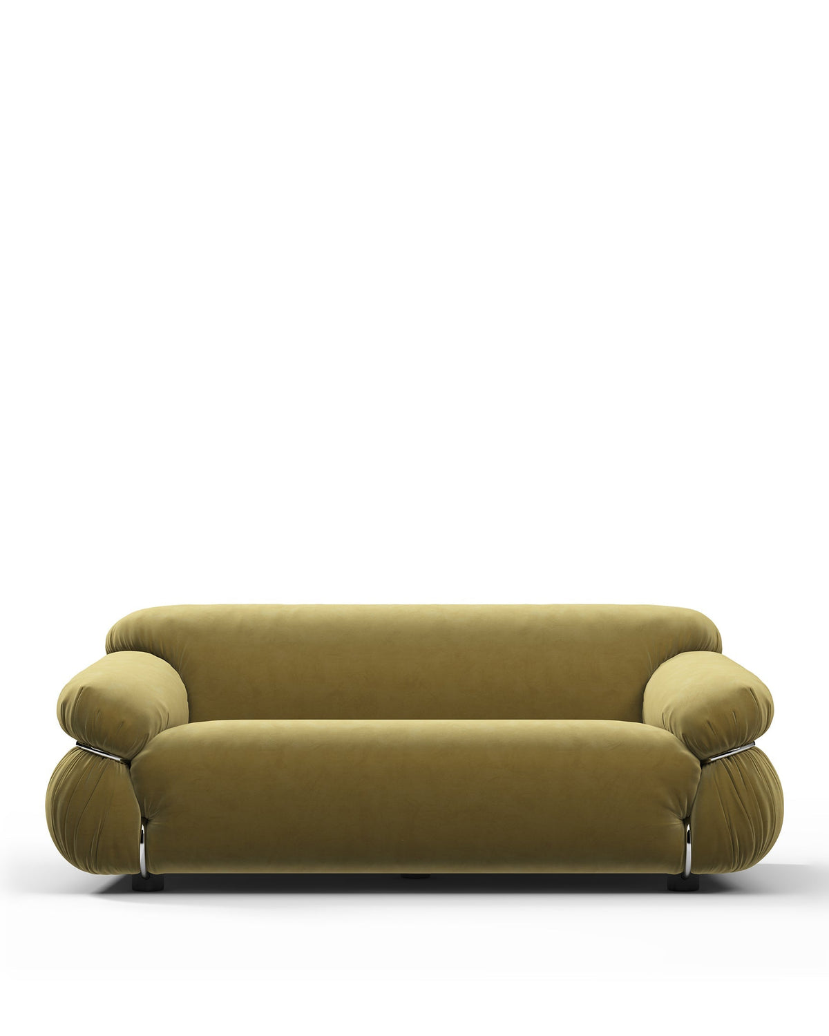 Sesa 70™ two-seater sofa | olive gold velvet - 2 seaters 70 | madorne