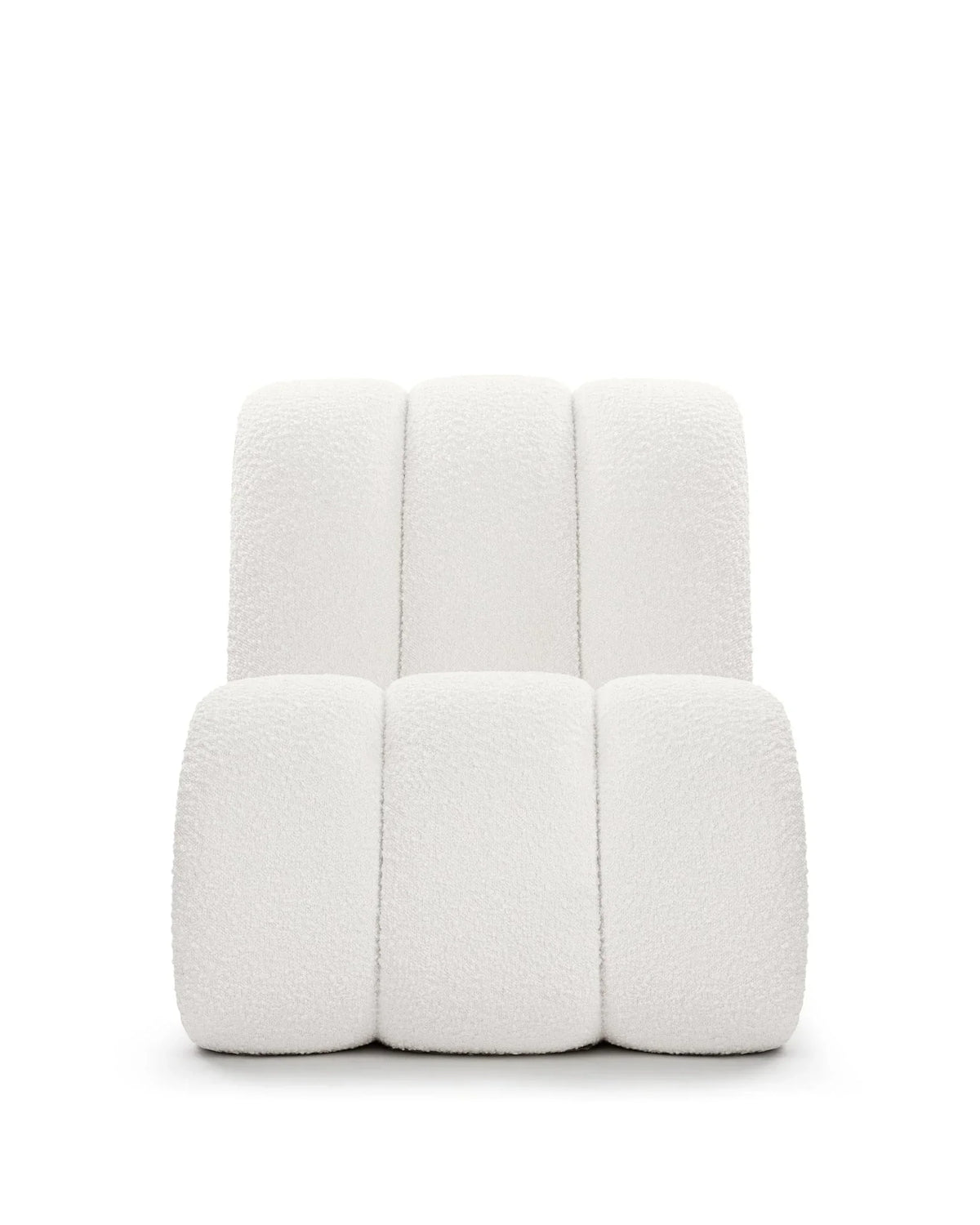 Siena arc™ lounge chair | polyester boucle - chairs arc inspired by toe | madorne