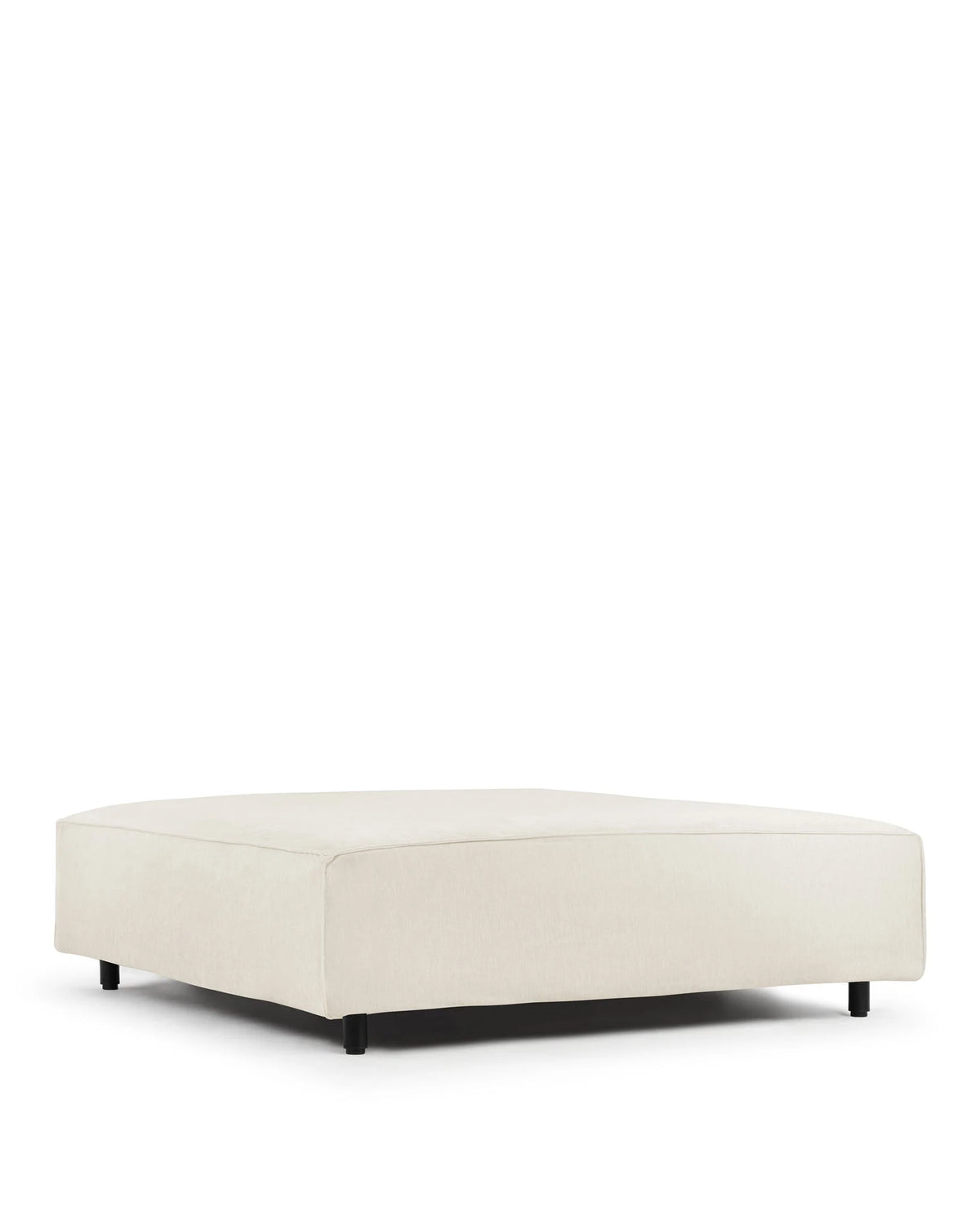 Softscape 08™ sectional module extra large seat | chenille - ivory / xl - modules 08 | designer mod...