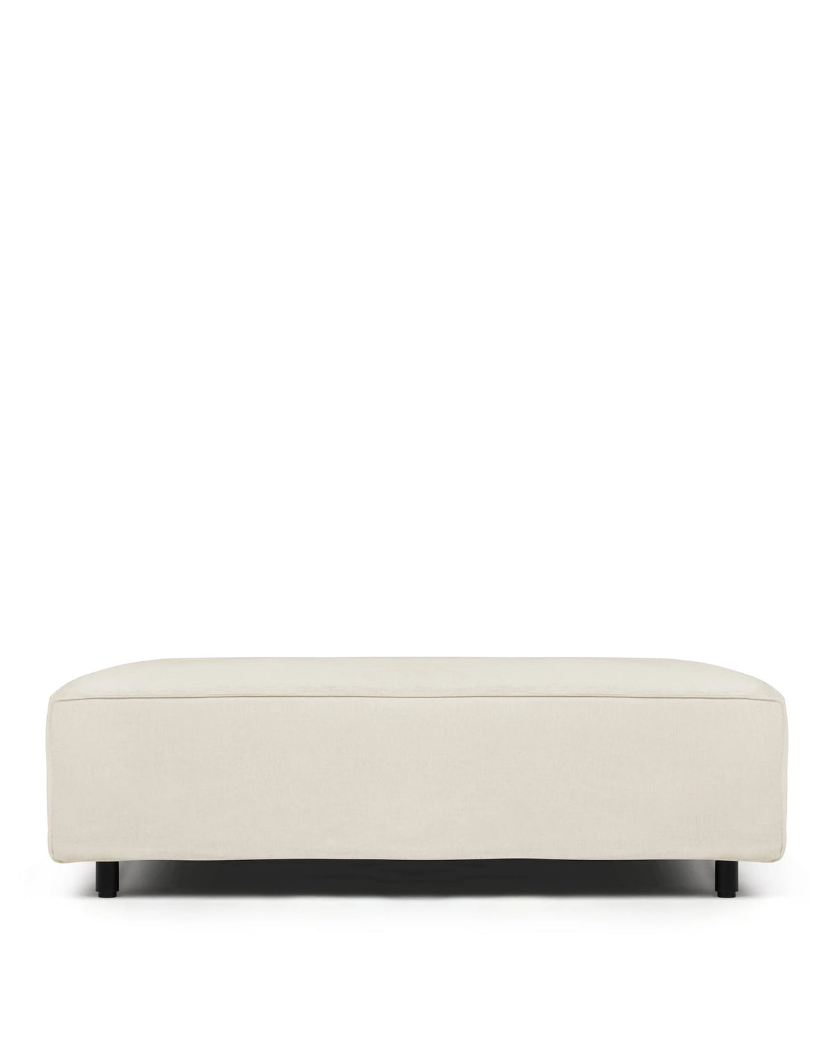 Softscape 08™ sectional module extra large seat | chenille - ivory / xl - modules 08 | designer mod...
