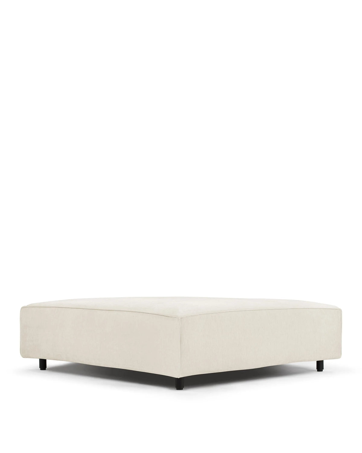 Softscape 08™ sectional module extra large seat | chenille - ivory / xl - modules 08 | designer mod...