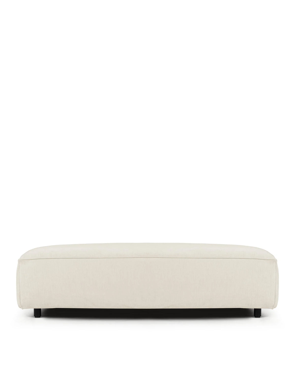 Softscape 08™ sectional module extra large seat | chenille - ivory / xxl - modules 08 | design...
