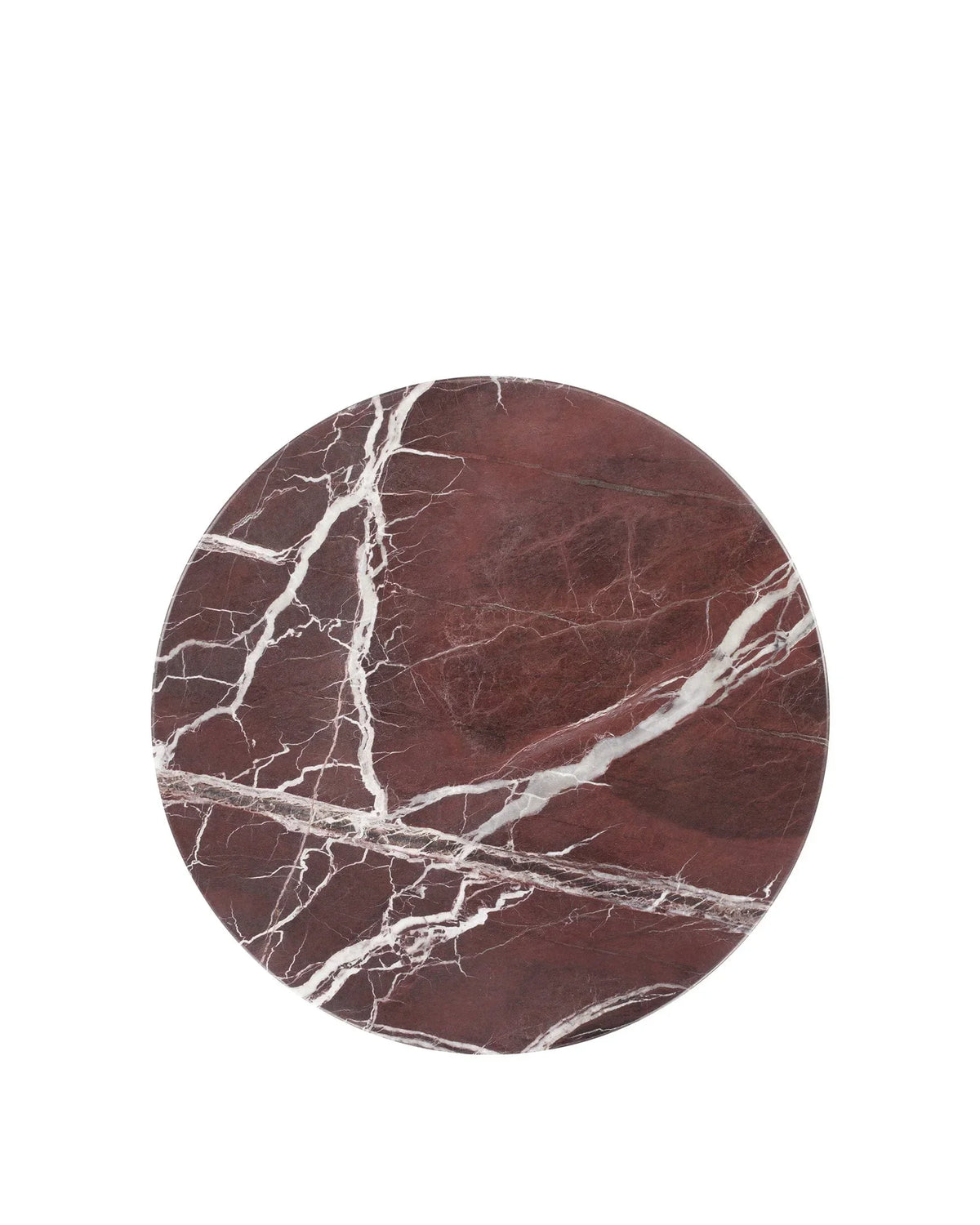 Soha™ side table | polished rosso levanto marble - tables soha | modern | madorne