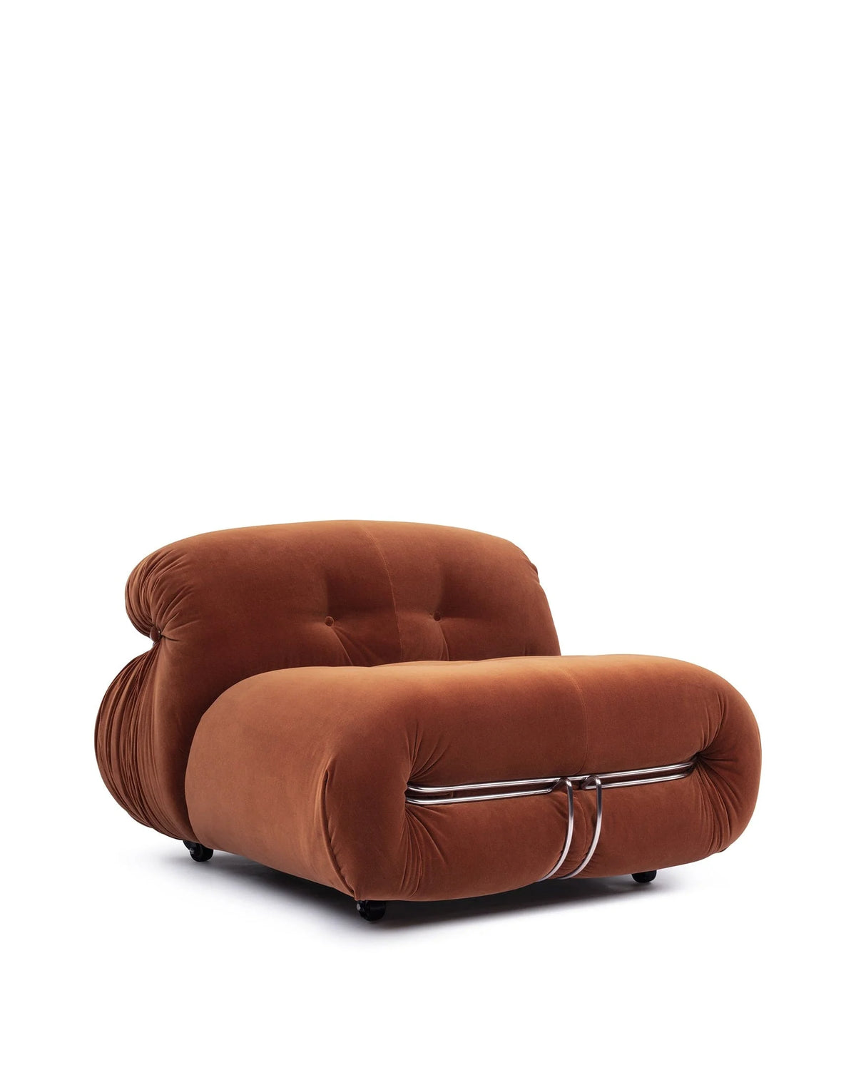 Soria 69™ lounge chair | sculptural upholstery - chairs soriana-inspired by scarpa | madorne