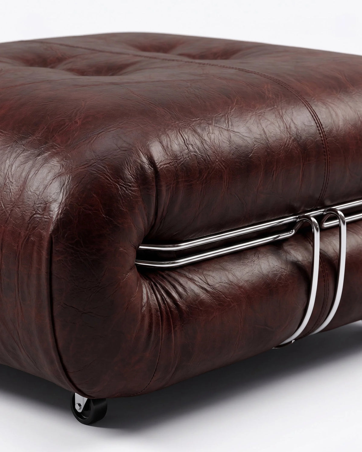 Soria 69™ ottoman | sculptural upholstery - stools & ottomans 69 | designer | madorne
