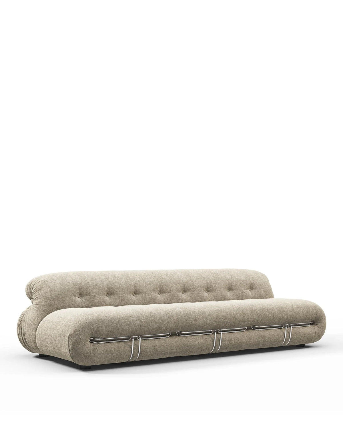 Soria 69™ three-seater sofa | external steel frame - 3 seaters 69 | madorne