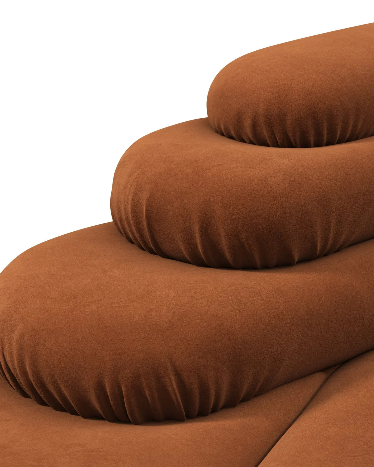 Terrace 73™ right-arm sofa | tiered upholstery - sectionals 73 | sectional module | madorne