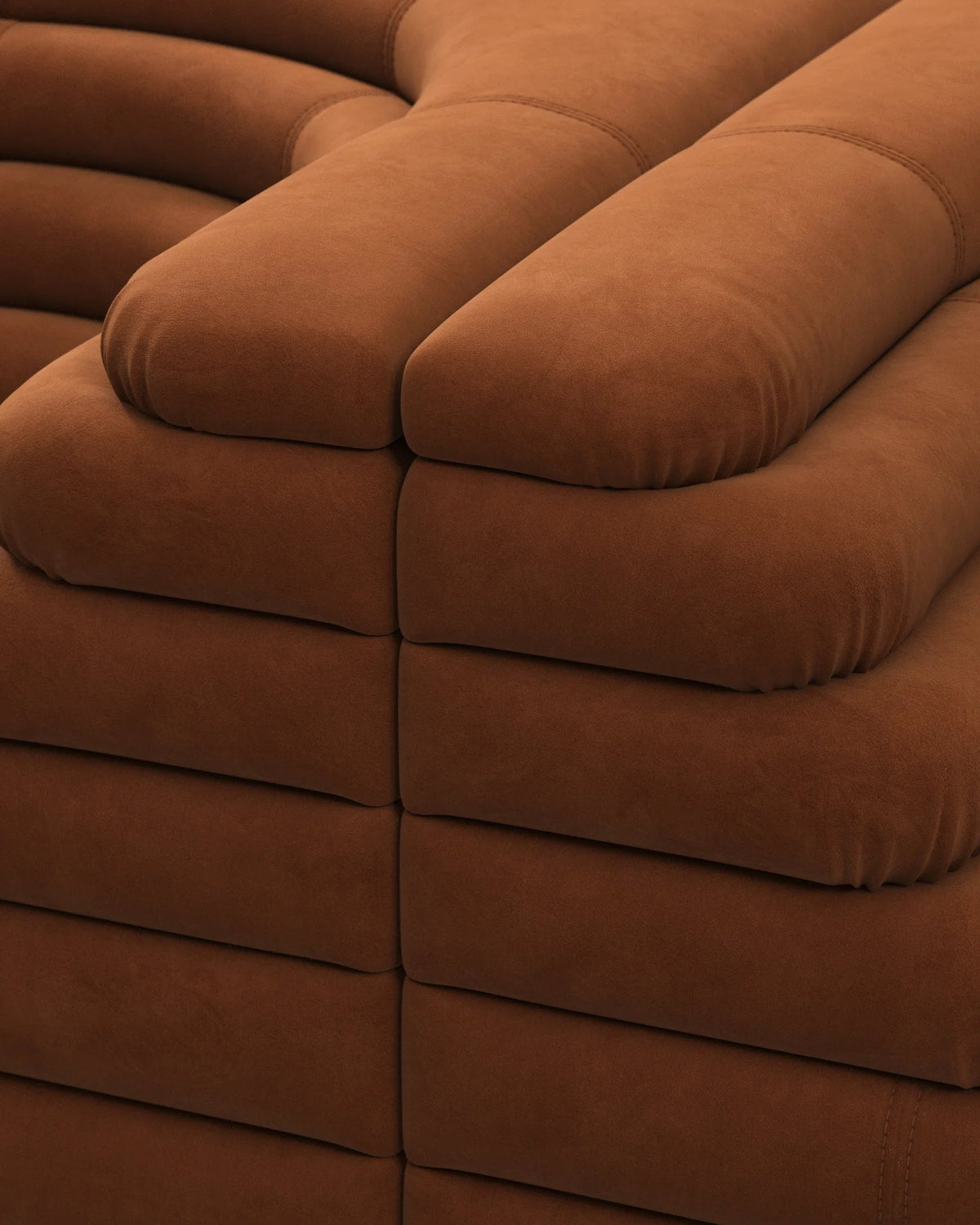 Terrace 73™ sofa combination | tiered upholstery - sectionals 73 | sectional | madorne