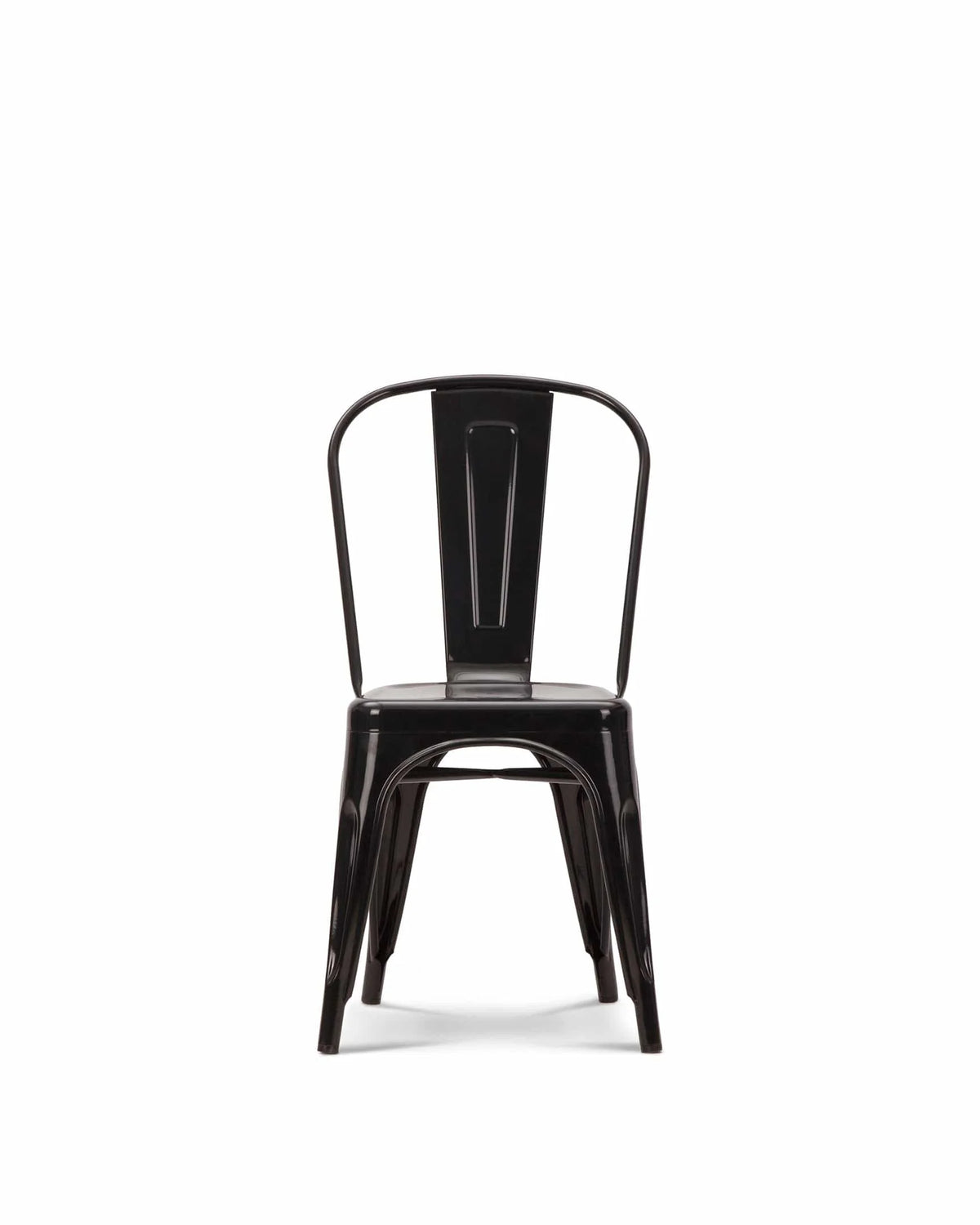 Tolia a™ dining chair | powder-coated steel - black - chairs a | madorne