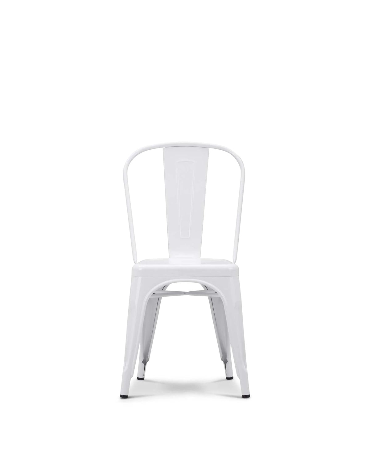 Tolia a™ dining chair | powder-coated steel - white - chairs a | madorne