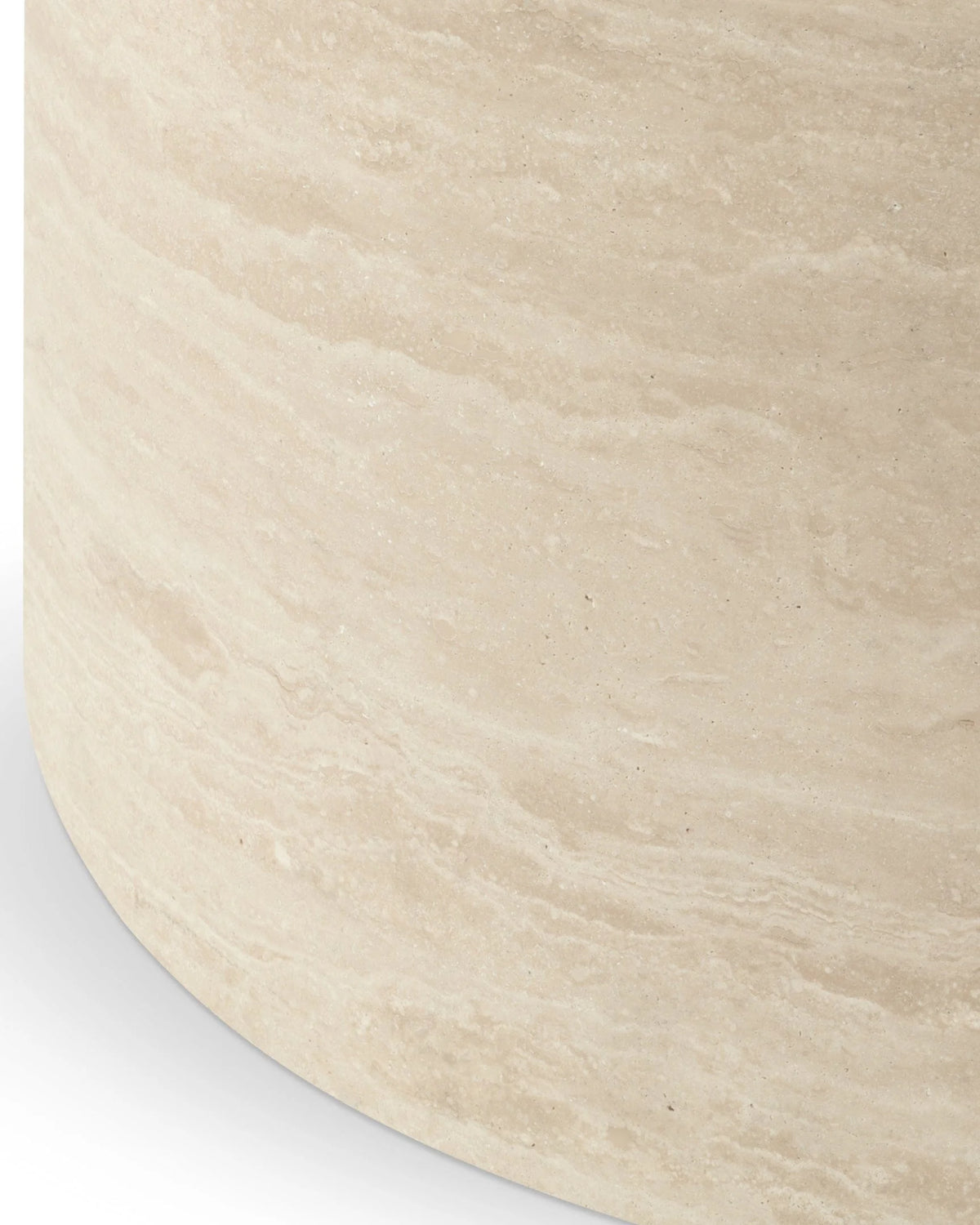 Torena™ side table | travertine - tables torena | modern | madorne