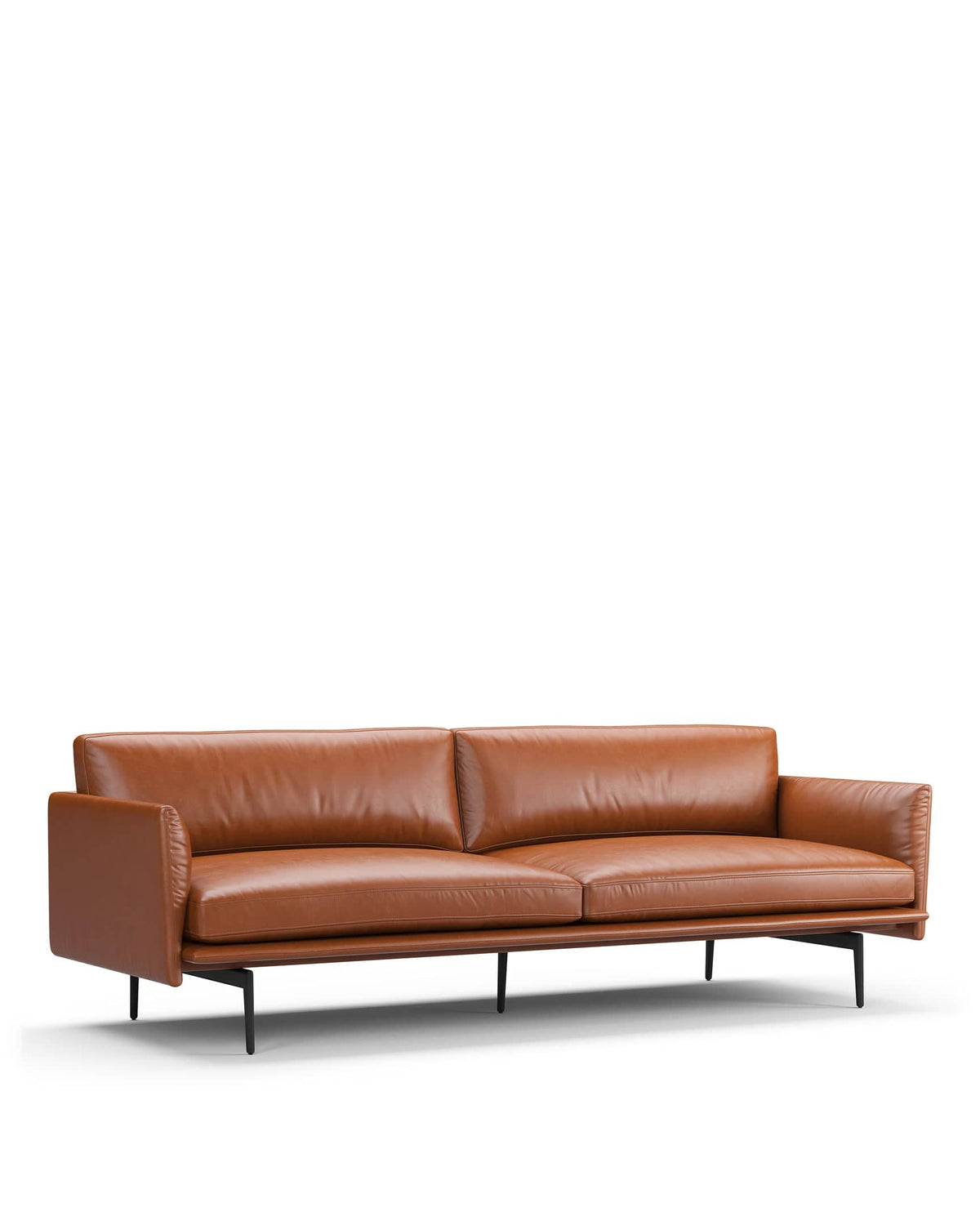 Torika 16™ three-seater sofa | wool or leather - 3 seaters 16 inspired by outline | madorne