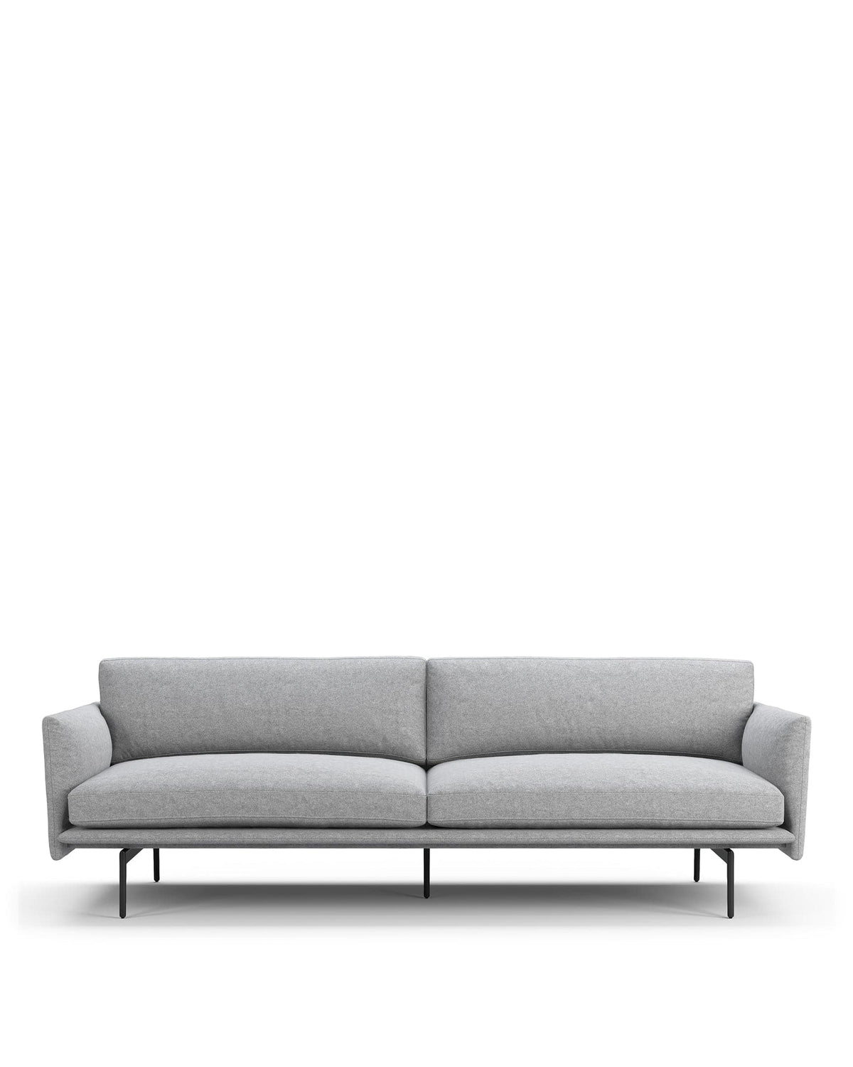 Torika 16™ Three-Seater Sofa | Light Gray Wool