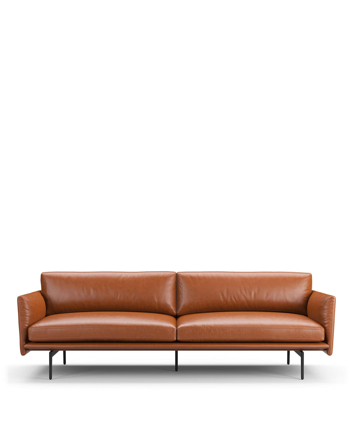 Torika 16™ three-seater sofa | wool or leather - tan premium / three seater - 3 seaters 16 inspired by outline | madorne