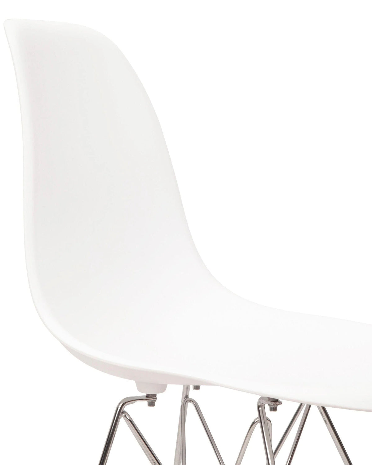Trellis 50™ side chair | white polypropylene - dining chairs 50 | madorne