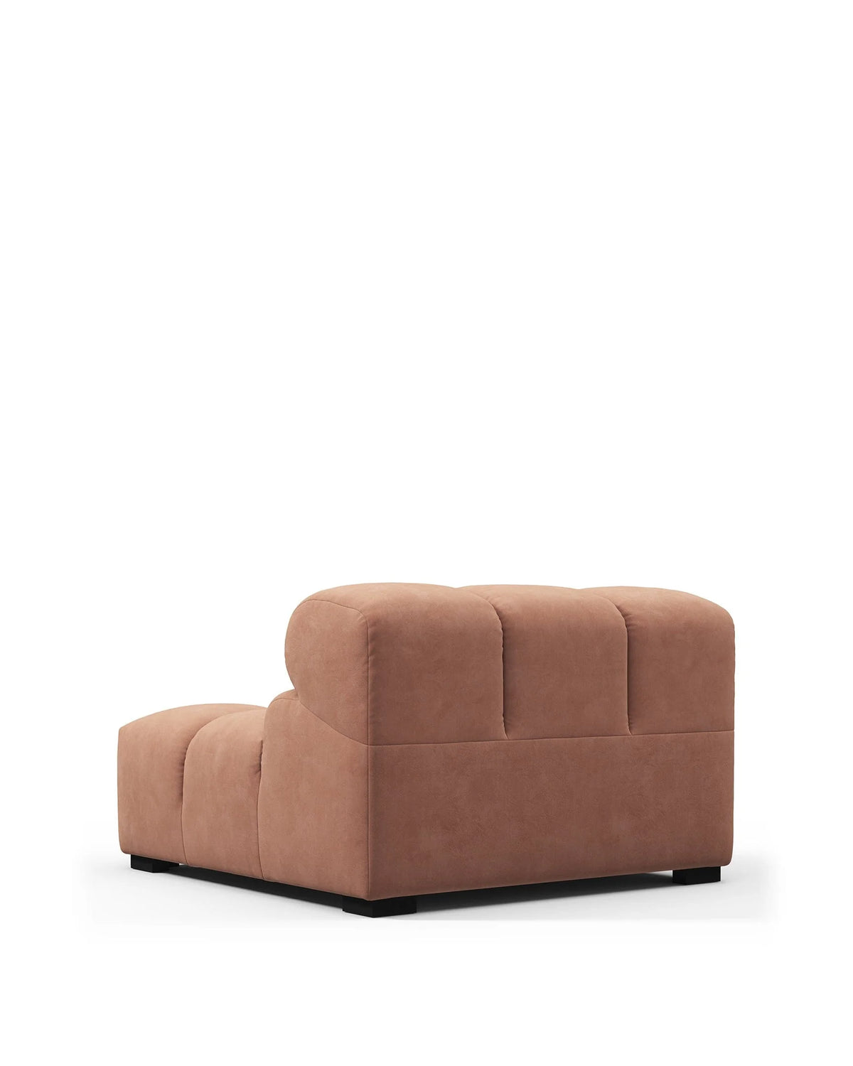Tuft 05™ armless module | channel tufting - modules 05 | designer modular sofa element | madorne