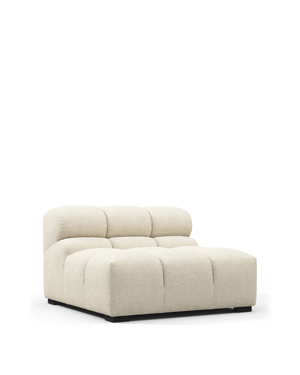 Tuft 05™ armless module | channel tufting - modules 05 | designer modular sofa element | madorne