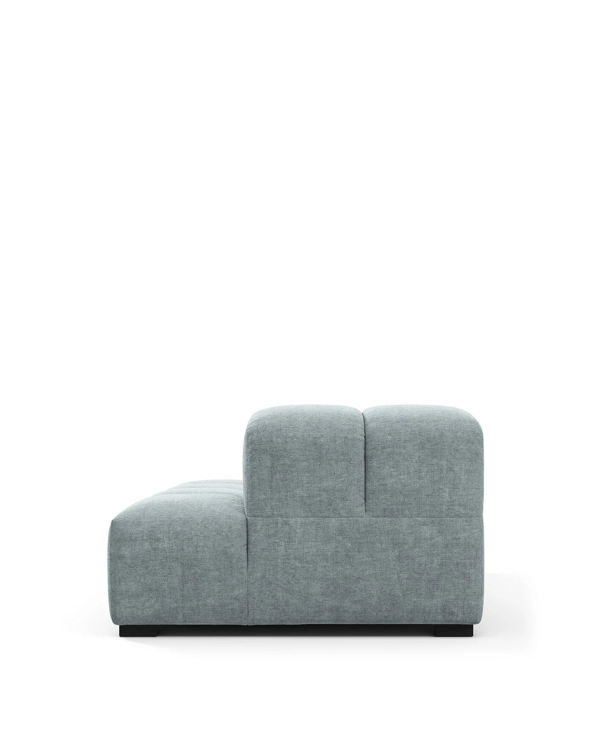 Tuft 05™ module right chaise armless | cerulean chenille - modules 05 | designer modular sofa...