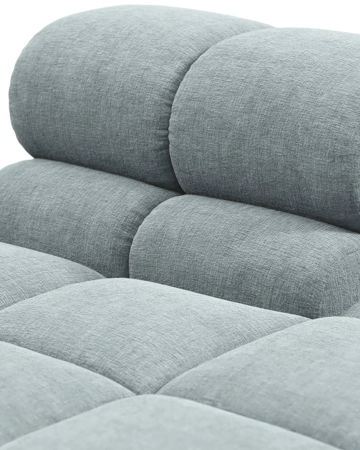 Tuft 05™ module right chaise armless | cerulean chenille - modules 05 | designer modular sofa...