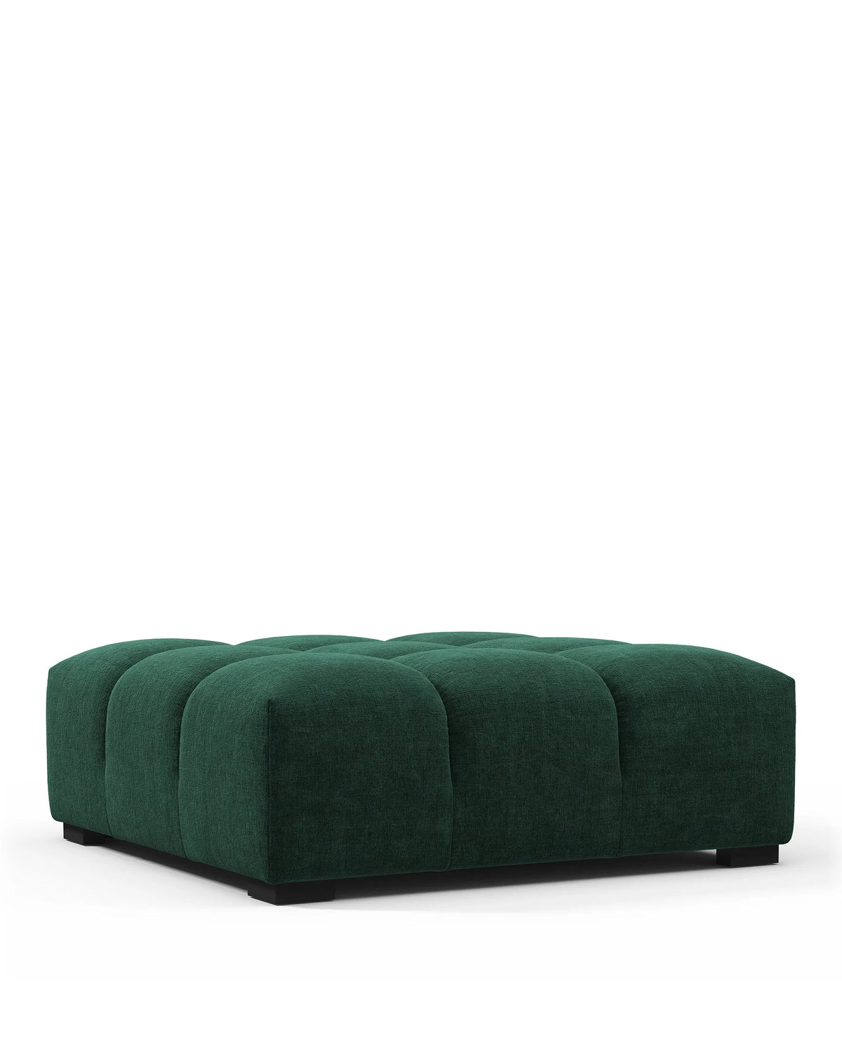 Tuft 05™ ottoman | deep channel tufting - stools & ottomans 05 | sculptural designer | madorne
