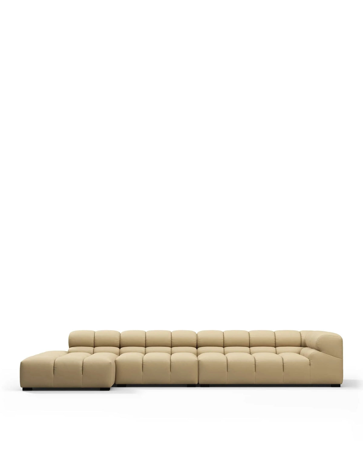 Tuft 05 outdoor™ large left-chaise sectional | latte weave - sectionals outdoor | designer section...