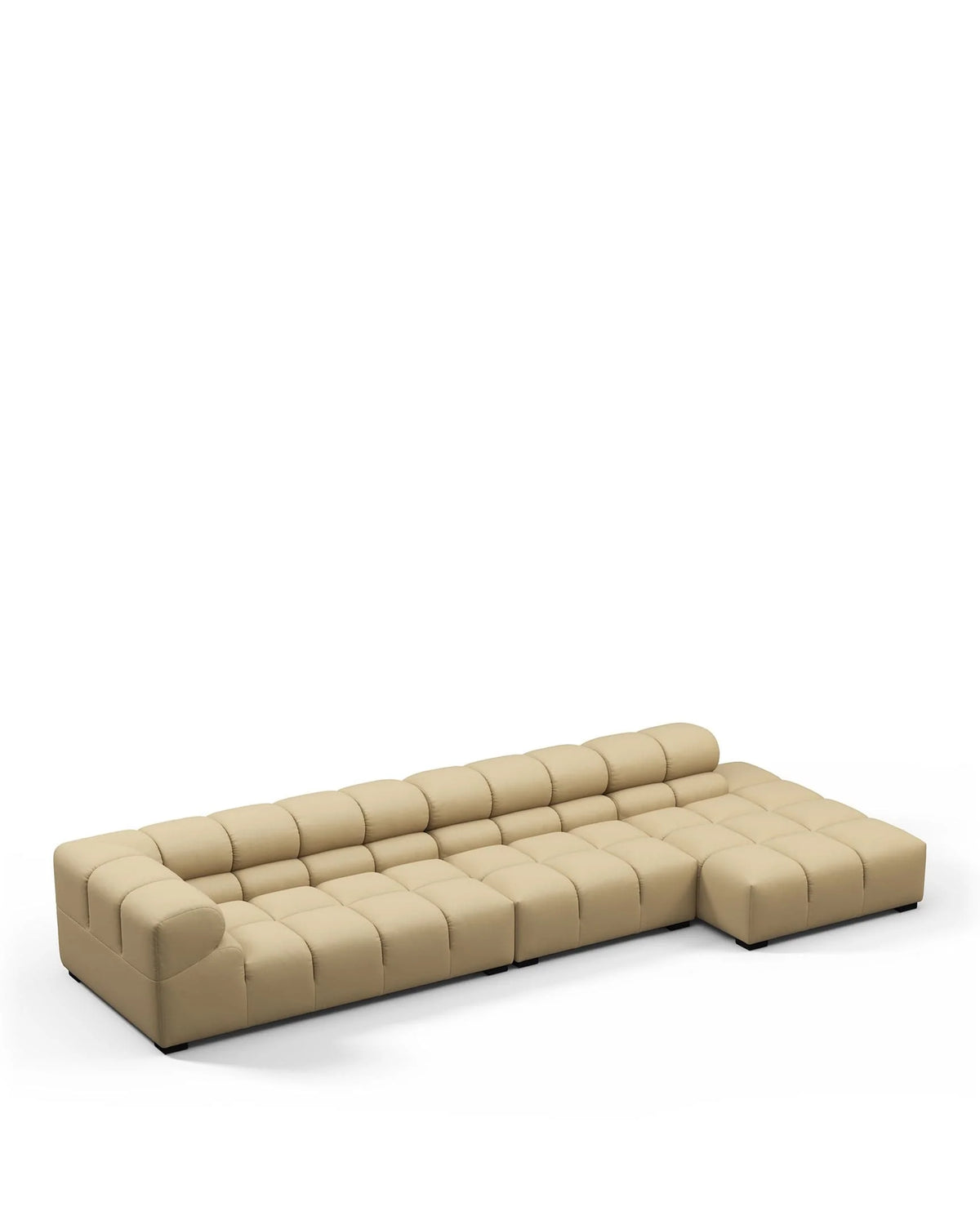 Tuft 05 outdoor™ large right-chaise sectional | latte weave - sectionals outdoor | designer sectio...