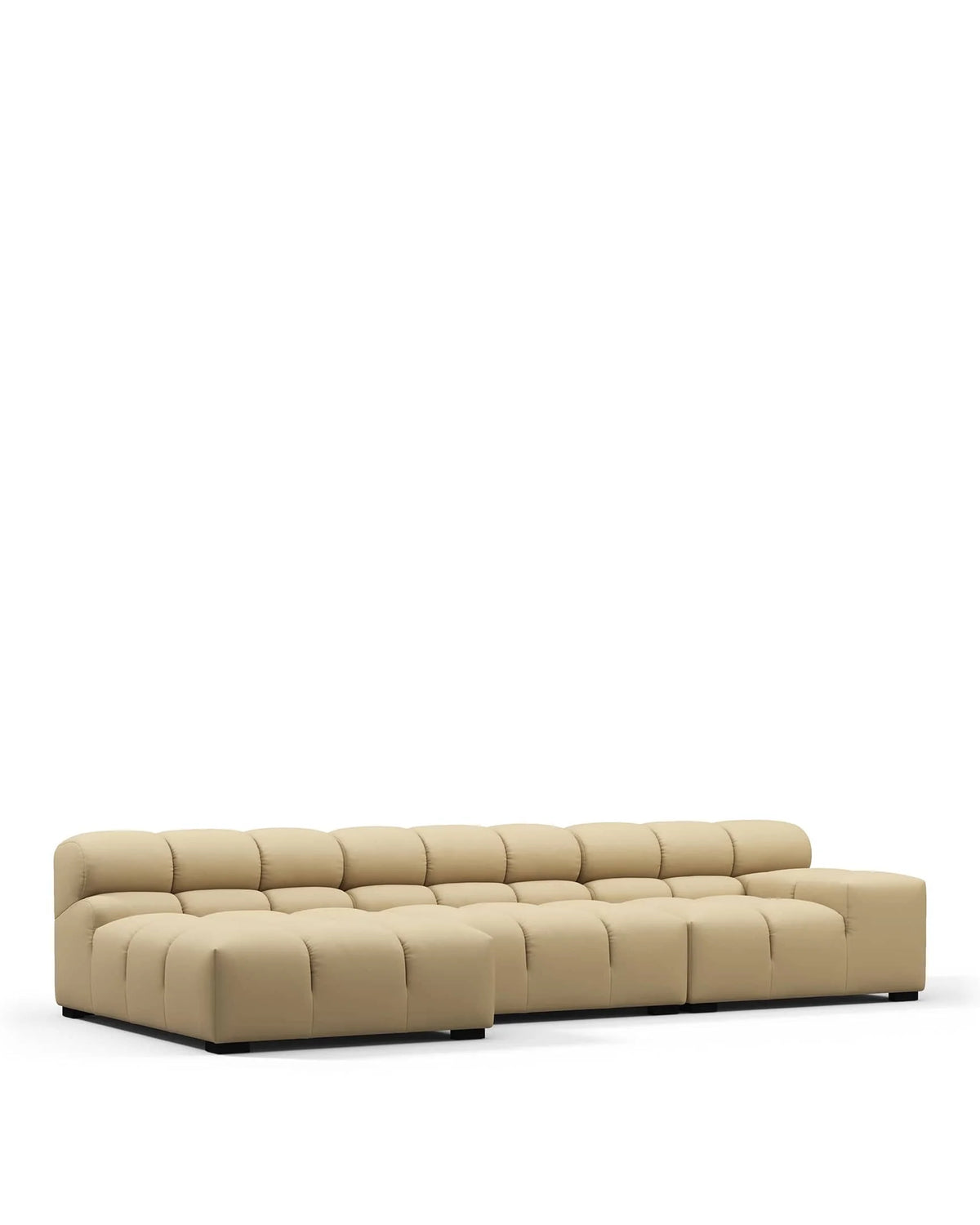 Tuft 05 outdoor™ small left-chaise sectional | latte weave - sectionals outdoor | designer section...