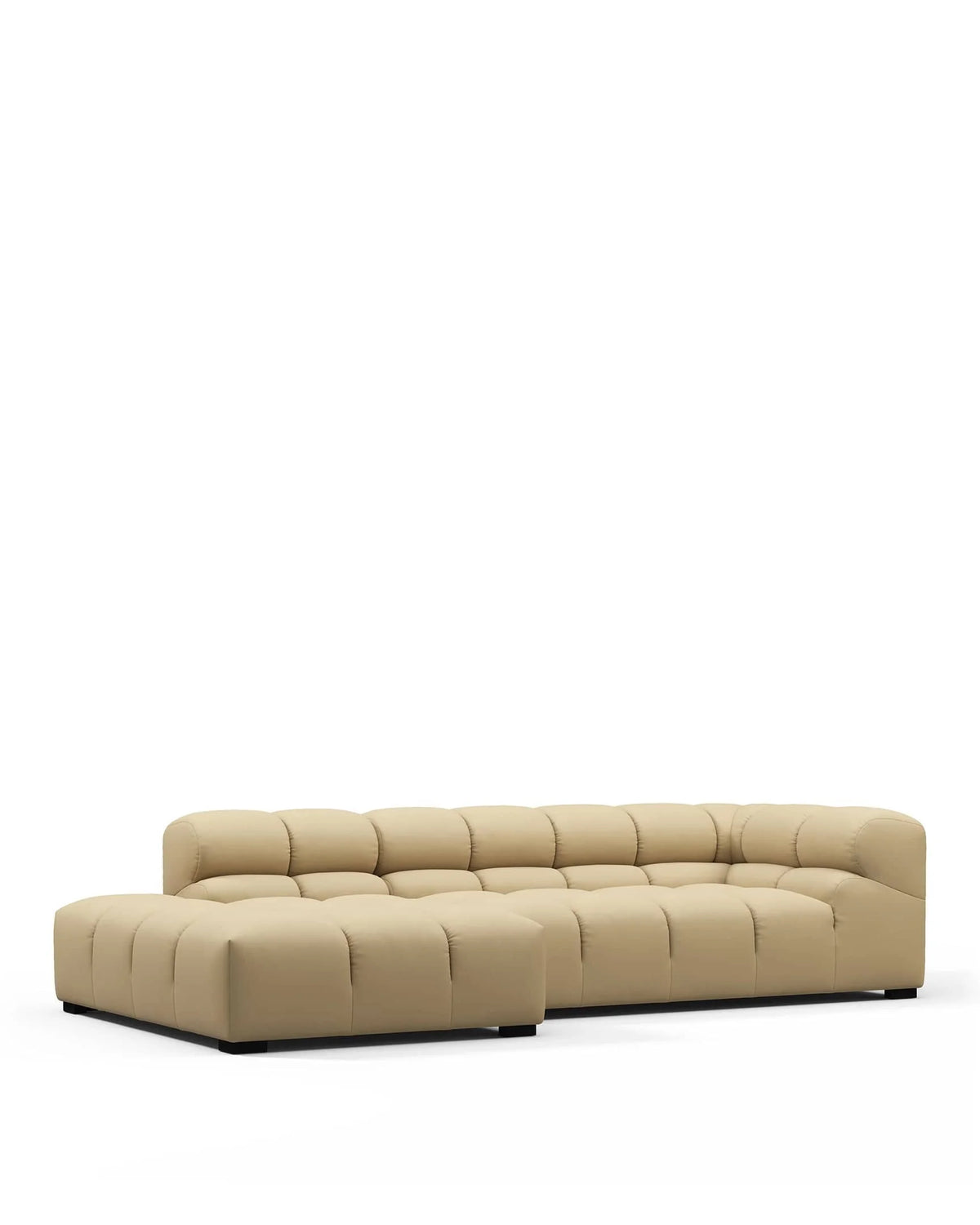 Tuft 05 outdoor™ small left-l sectional | latte weave - sectionals outdoor | sofa | madorne