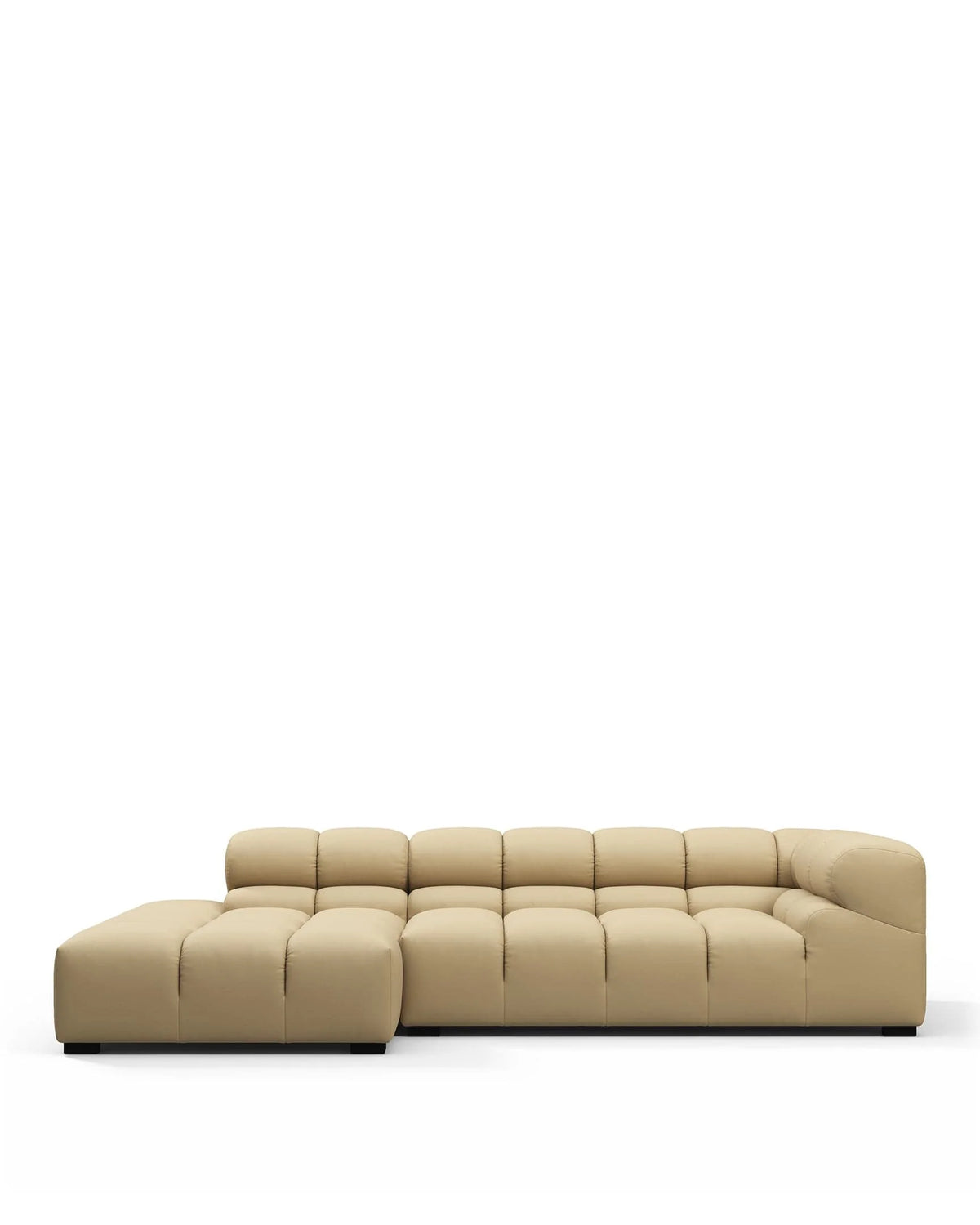 Tuft 05 outdoor™ small left-l sectional | latte weave - sectionals outdoor | sofa | madorne