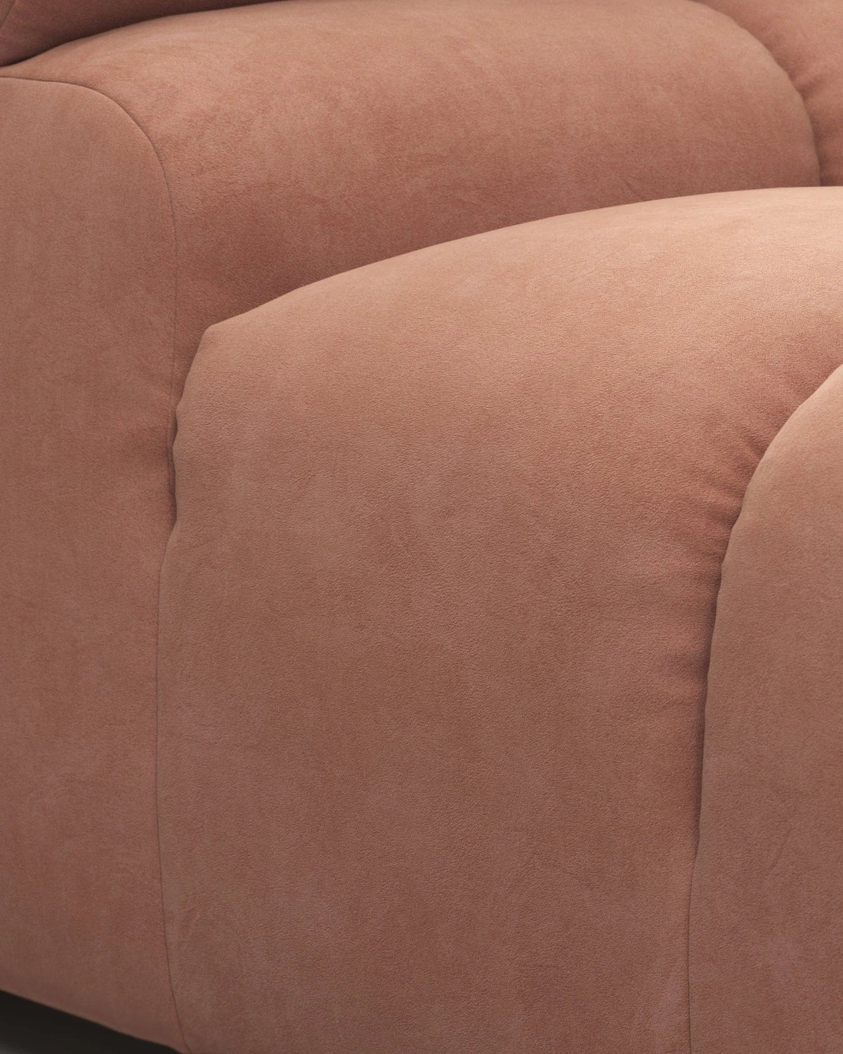 Tuft 05™ right-arm module | channel tufting - modules 05 | modular sofa element | madorne