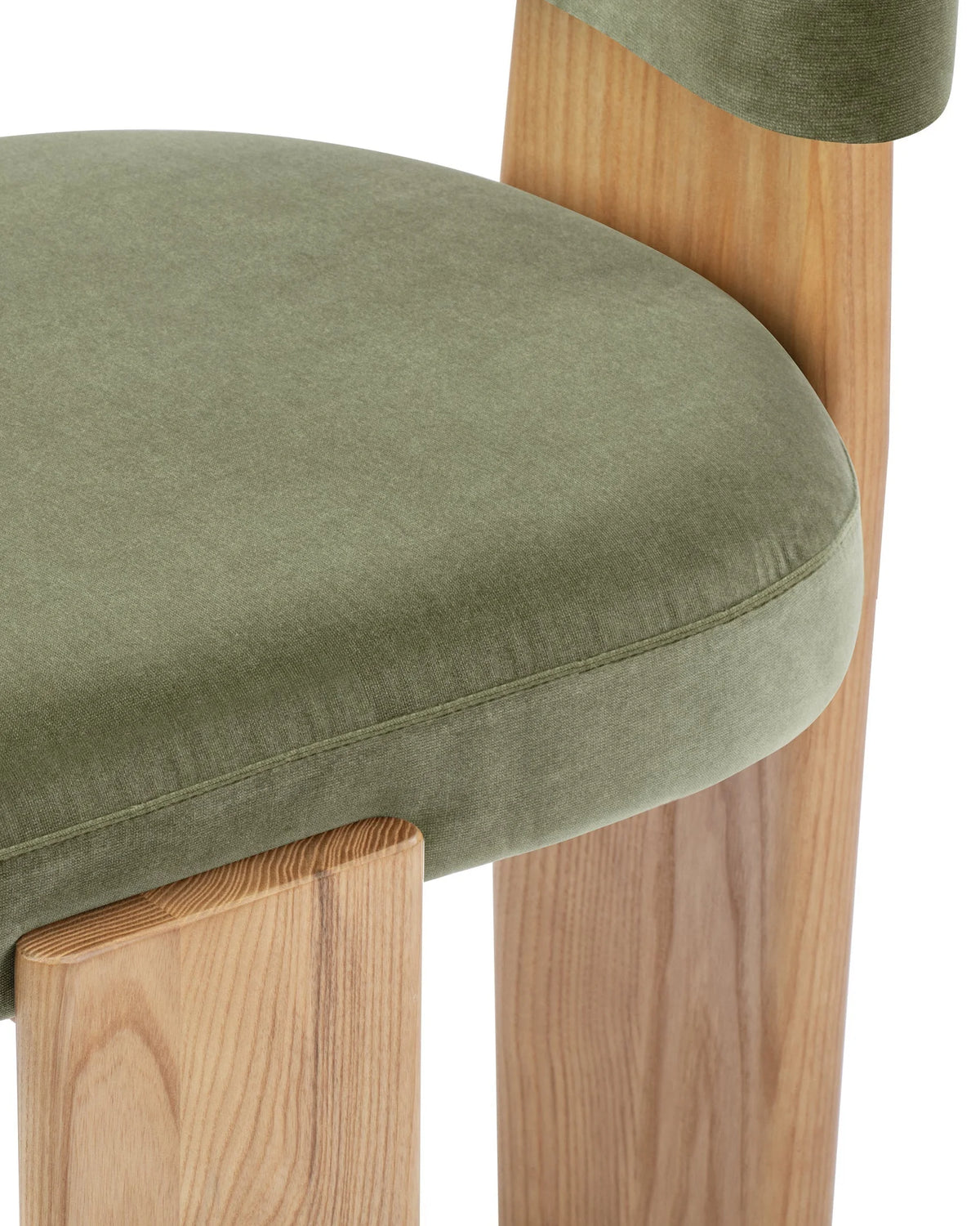 Vevia™ side chair | lustrous velvet - dining chairs vevia | modern | madorne