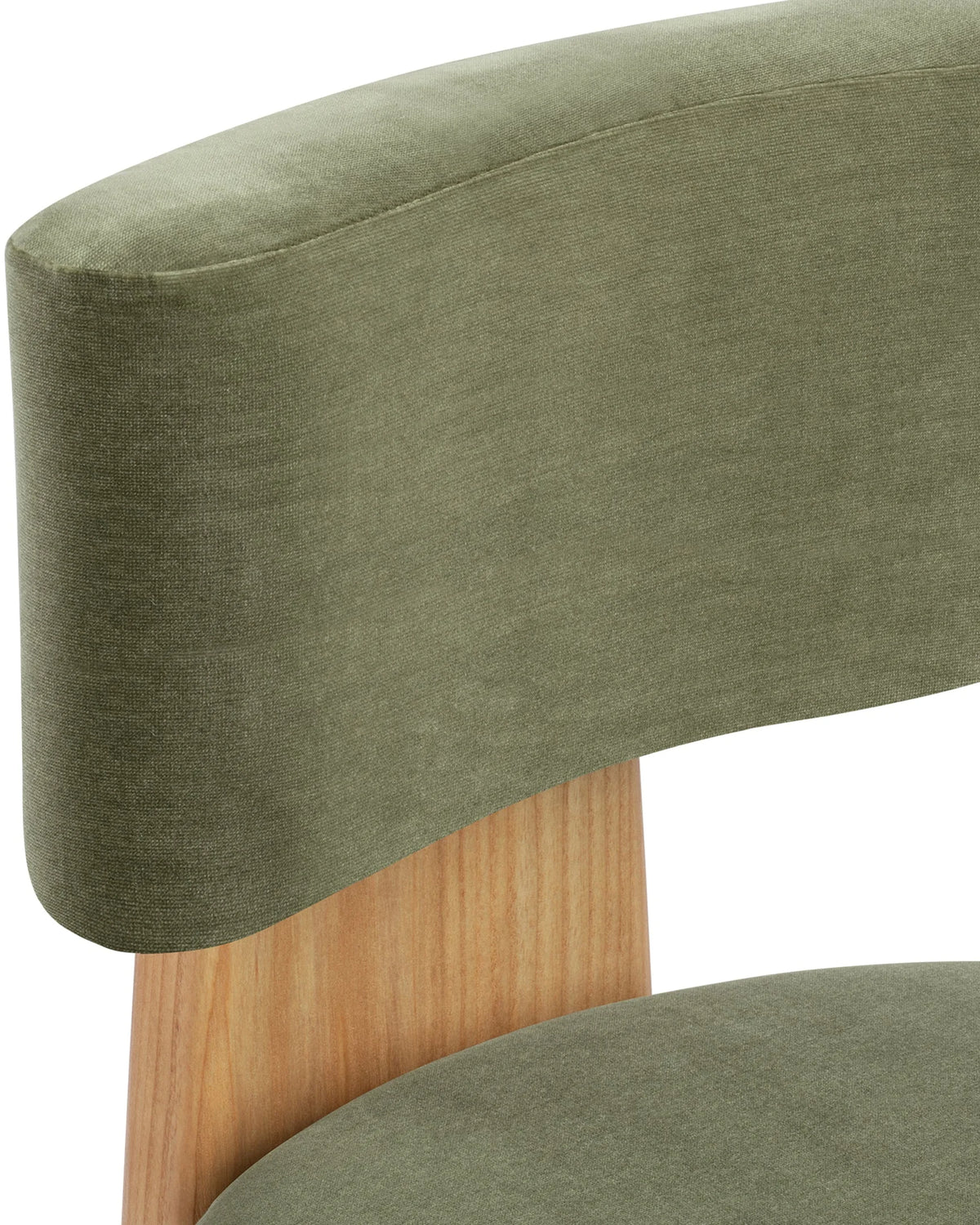 Vevia™ side chair | lustrous velvet - dining chairs vevia | modern | madorne