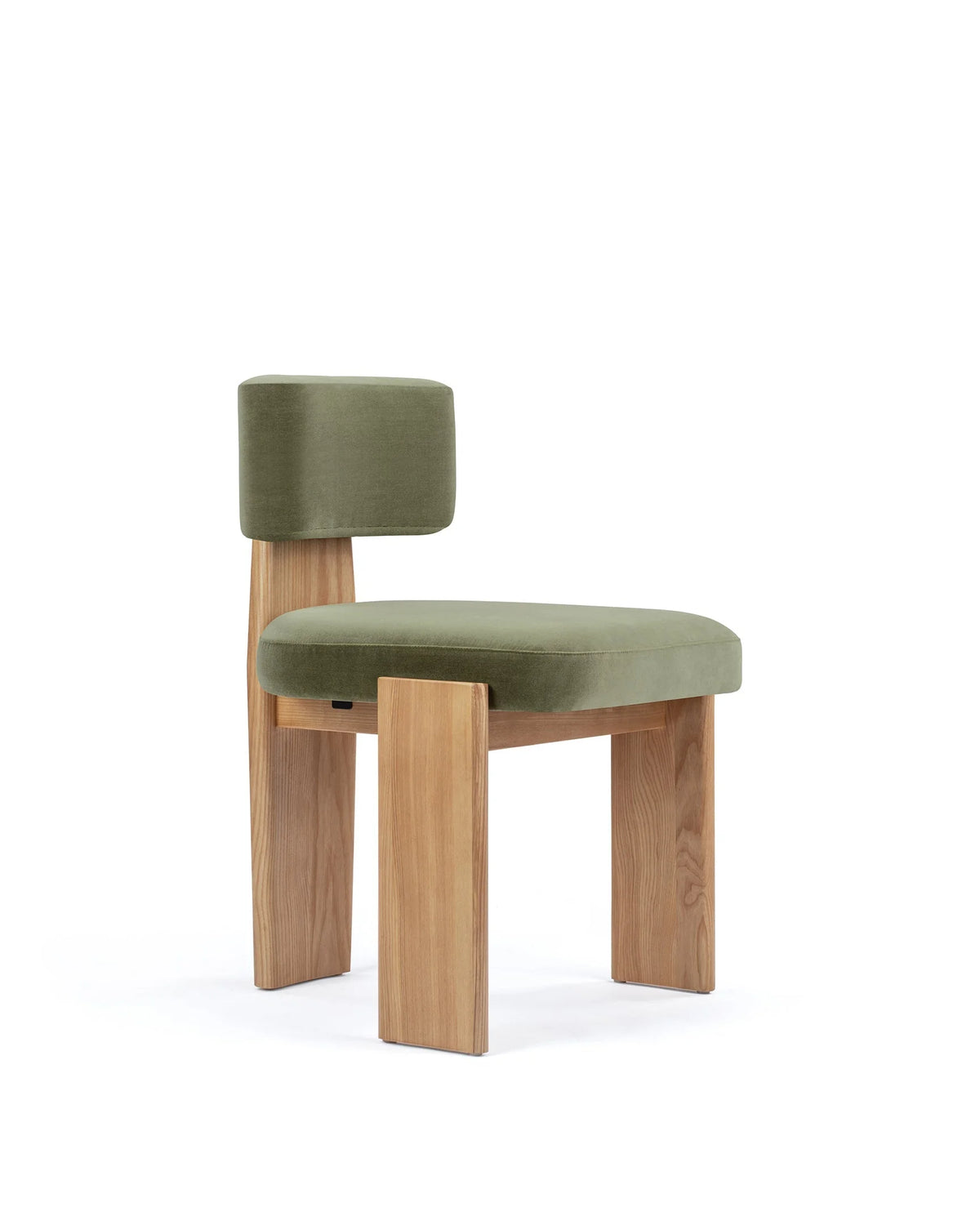Vevia™ side chair | lustrous velvet - dining chairs vevia | modern | madorne
