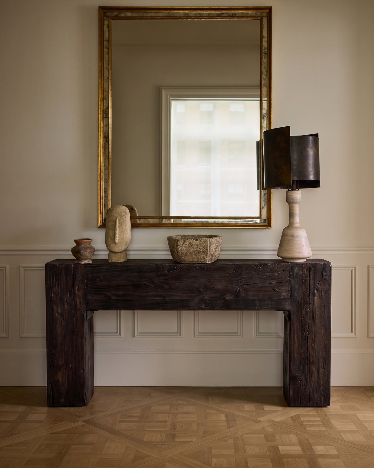 Wabi line™ console table | black-stained ash - tables line | furniture design | madorne
