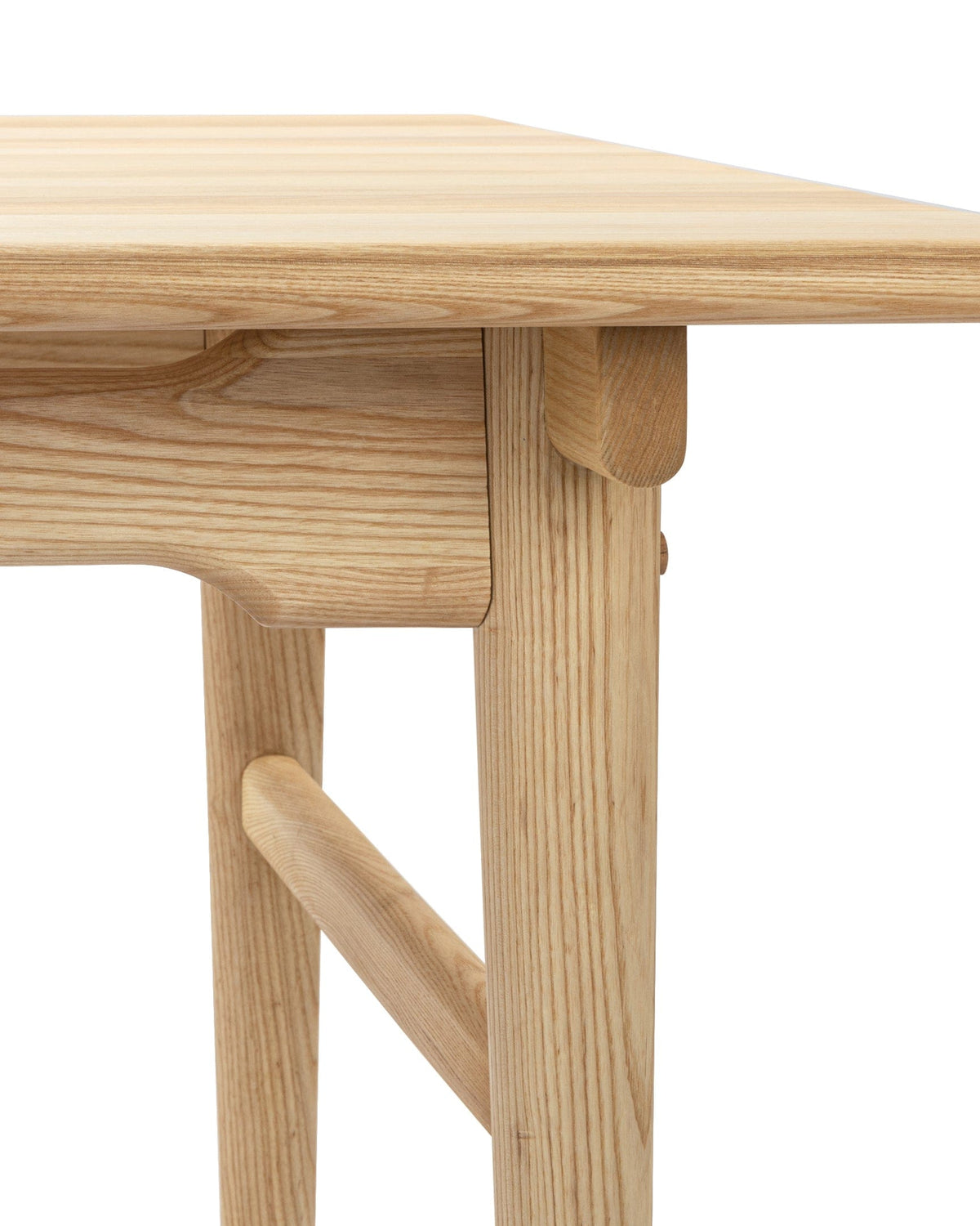 Wegna™ dining table | solid fsc certified ash wood - tables ch327 table-inspired | madorne