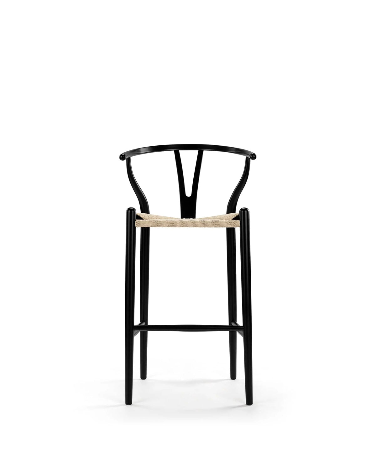 Wisp 49™ bar stool | woven cord seat - black - & counter stools 49 | designer or | madorne