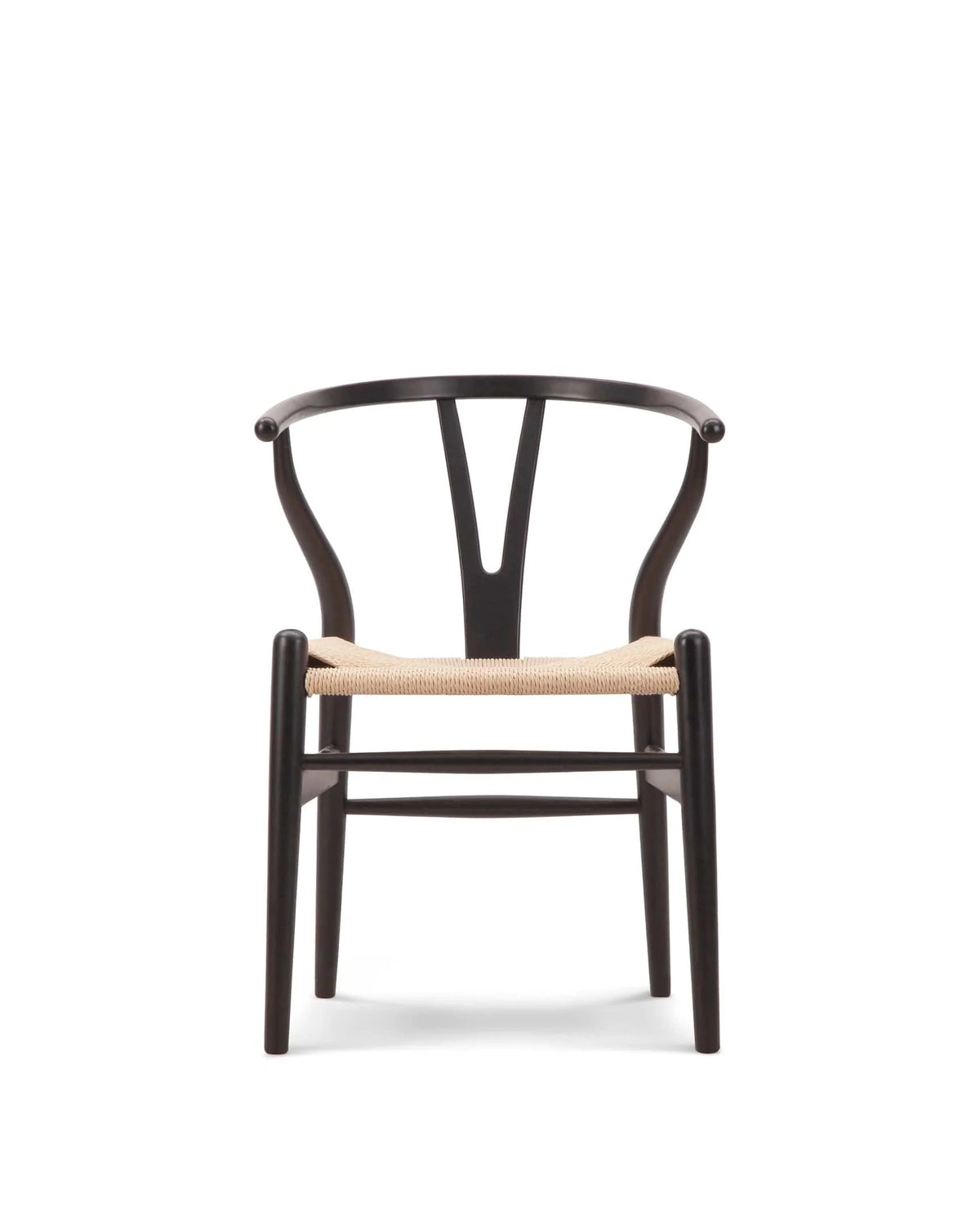 Wisp 49™ dining chair | woven cord seat - black with natural - chairs 49 | designer | madorne