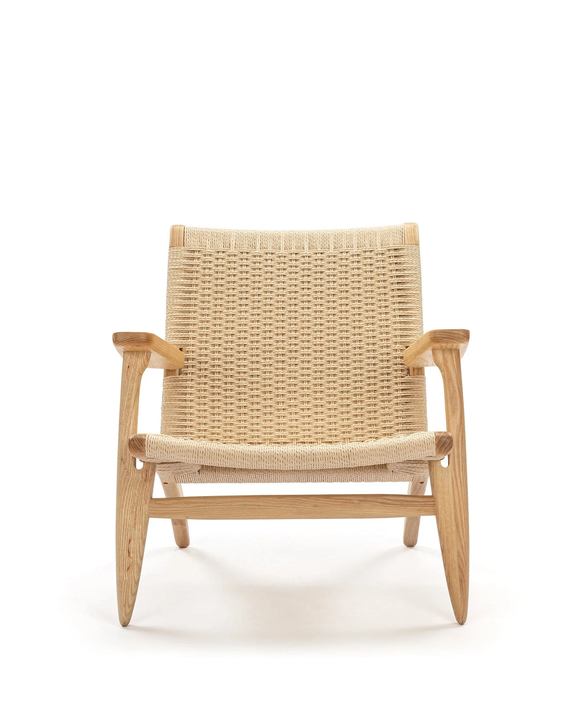 Wisp 50™ easy chair | woven paper cord - ash - lounge chairs 50 | modern | madorne