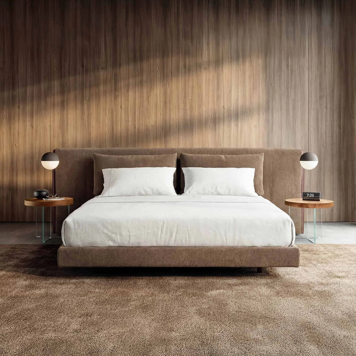 Yuma 22 Upholstered Bed Frame – detail view 2