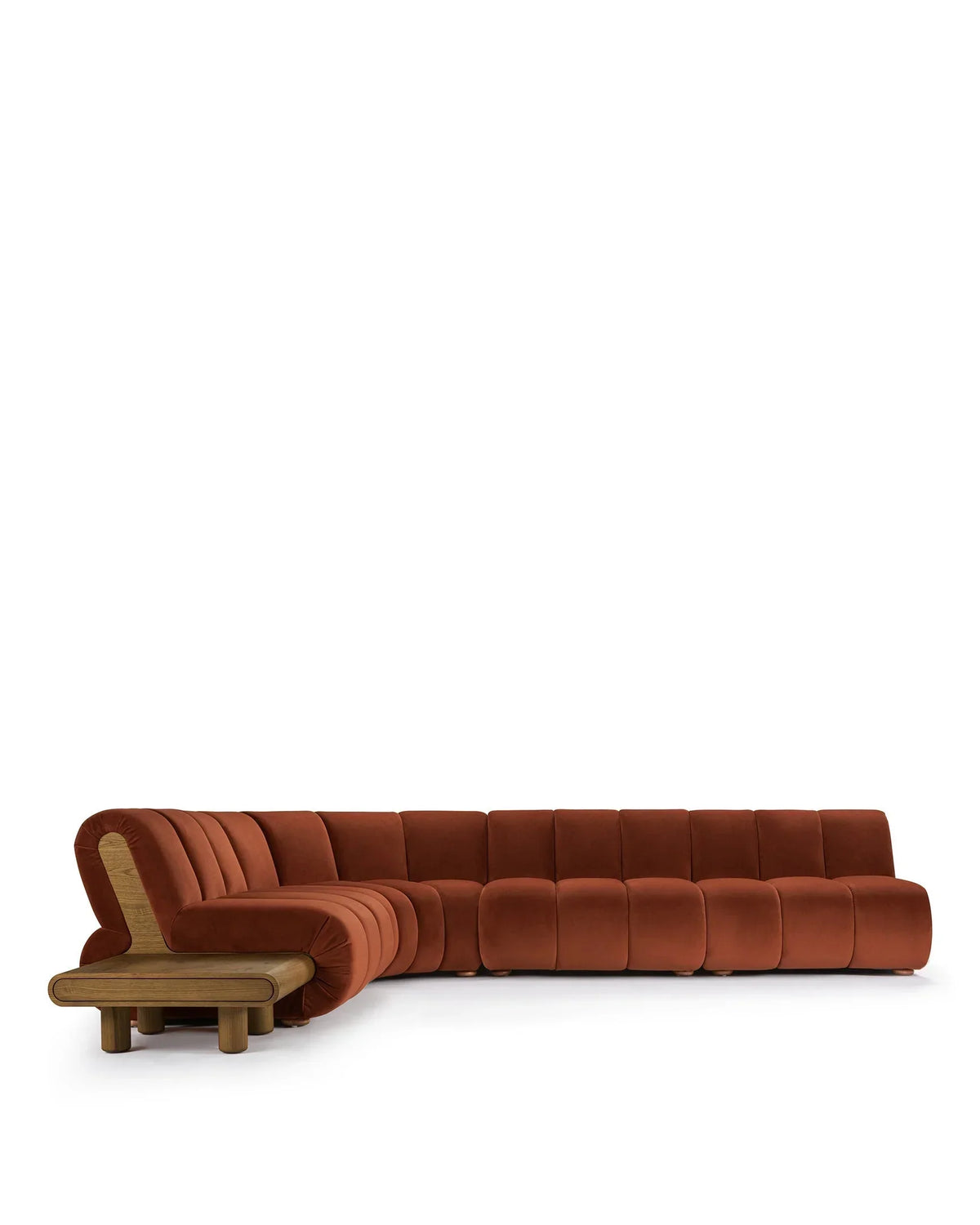 L-Shaped Sofas - Rivage Large Left-Corner Sectional