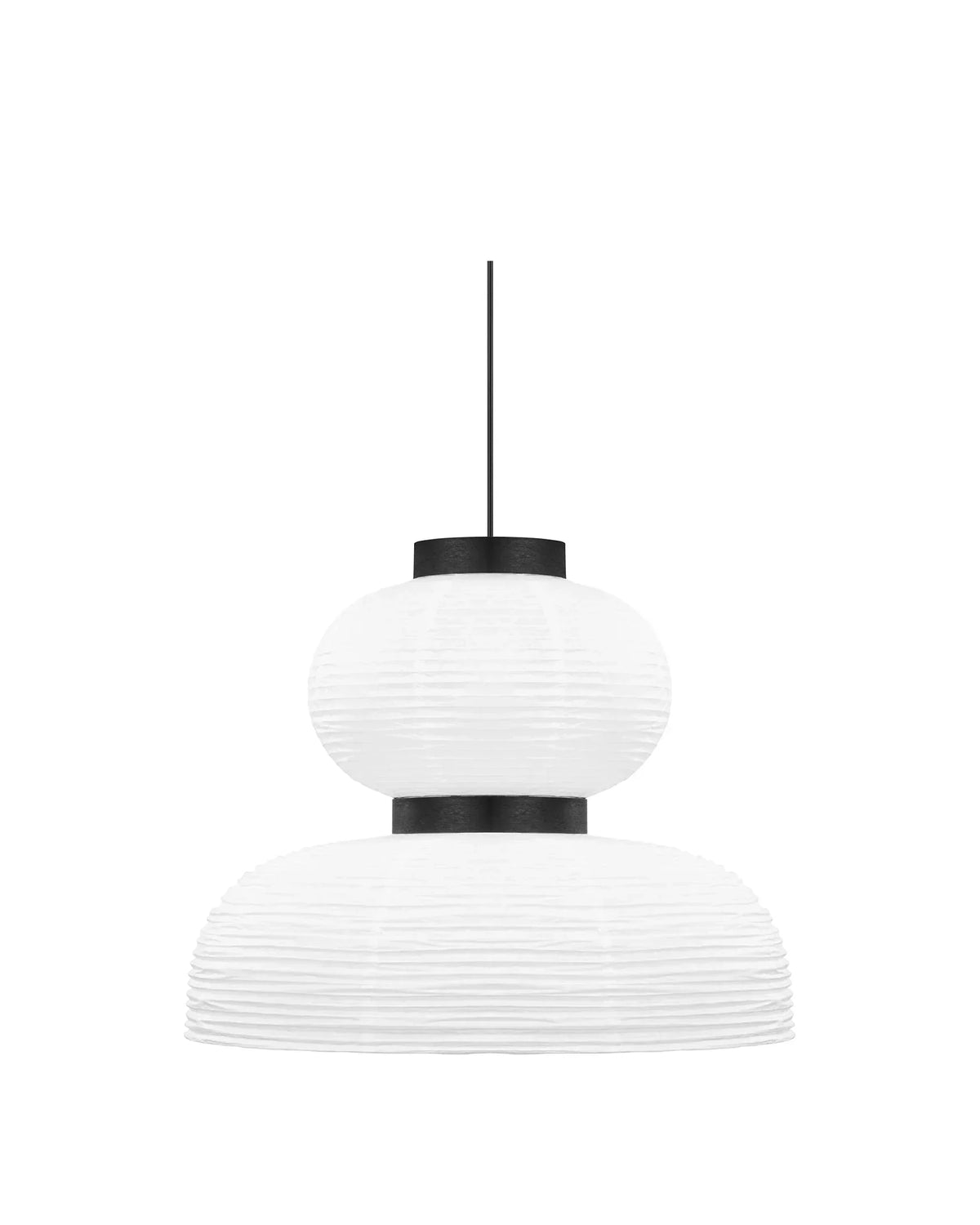Paper Pendant Lights - Akio Bell Paper Pendant Light