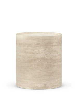 Travertine Side Tables