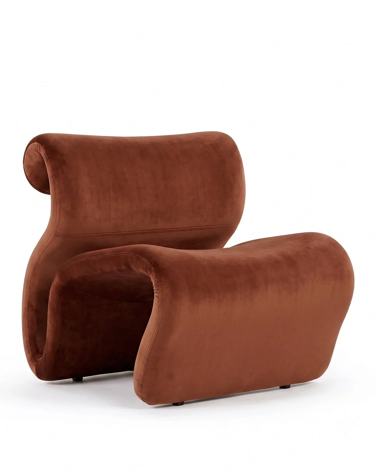 Velvet Lounge Chairs - Etera 70 Easy Chair
