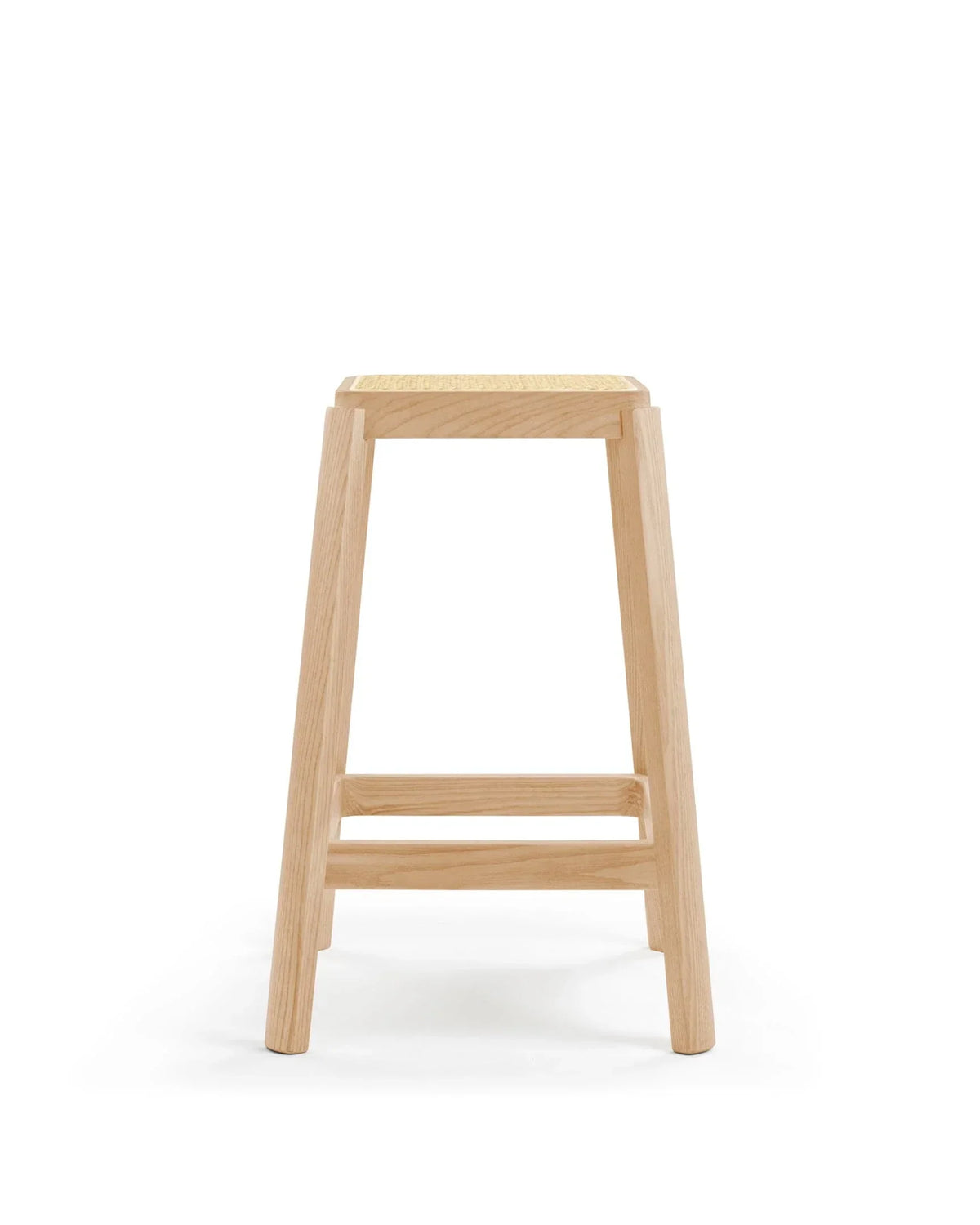 Capitol Weave Rattan Counter Stool | Ash