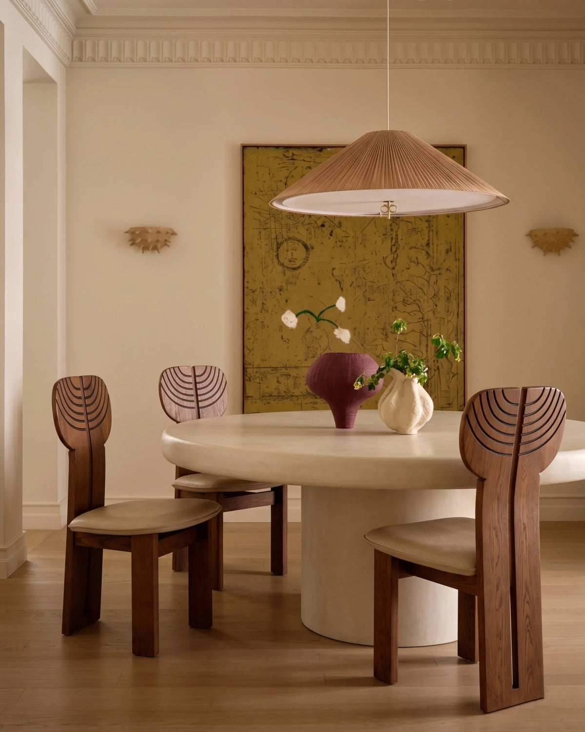 Afrika 75™ dining chair | carved wood back - chairs africa chair-inspired | madorne